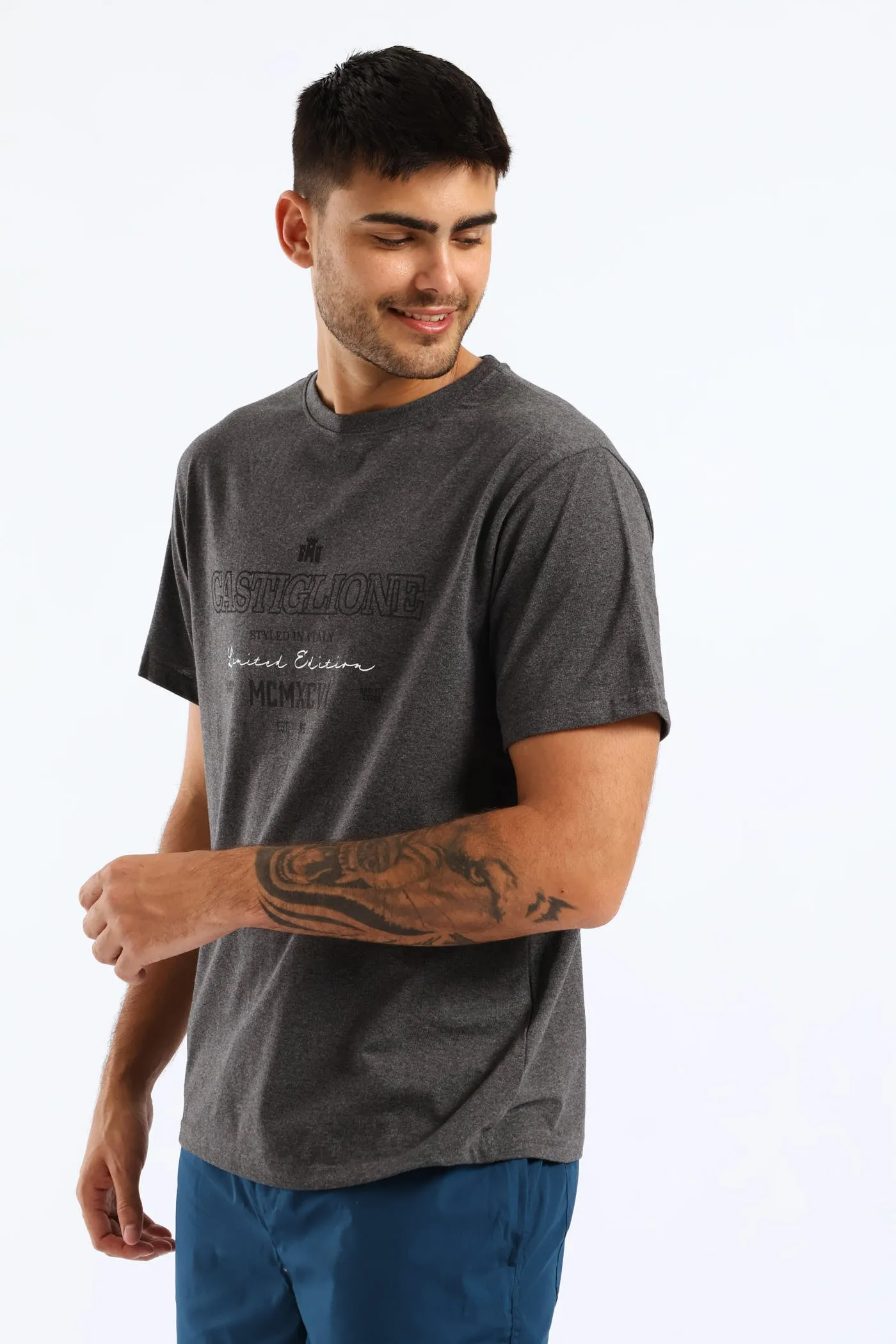Legend Basic Print Tee - Charcoal sold by Edgars product image thumbnail 4