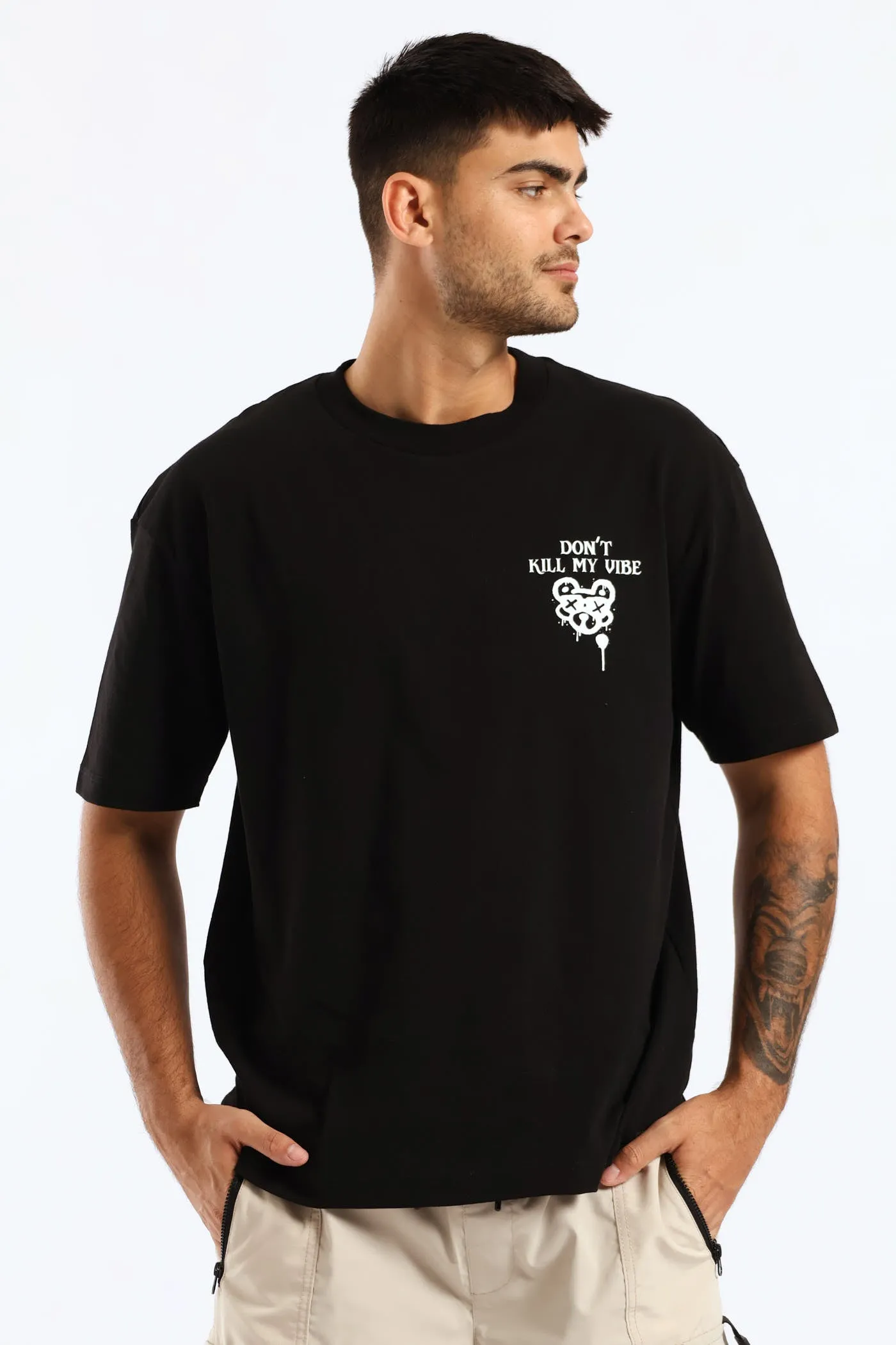 Teddy Bling Oversized Tee - Black sold by Edgars product image thumbnail 5