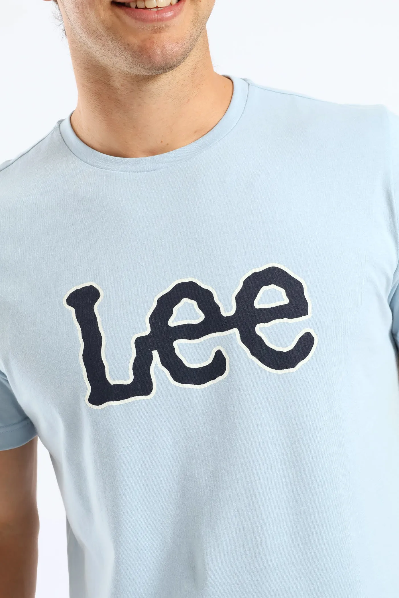 Large Logo Print Tee - Sky Blue sold by Edgars product image thumbnail 2