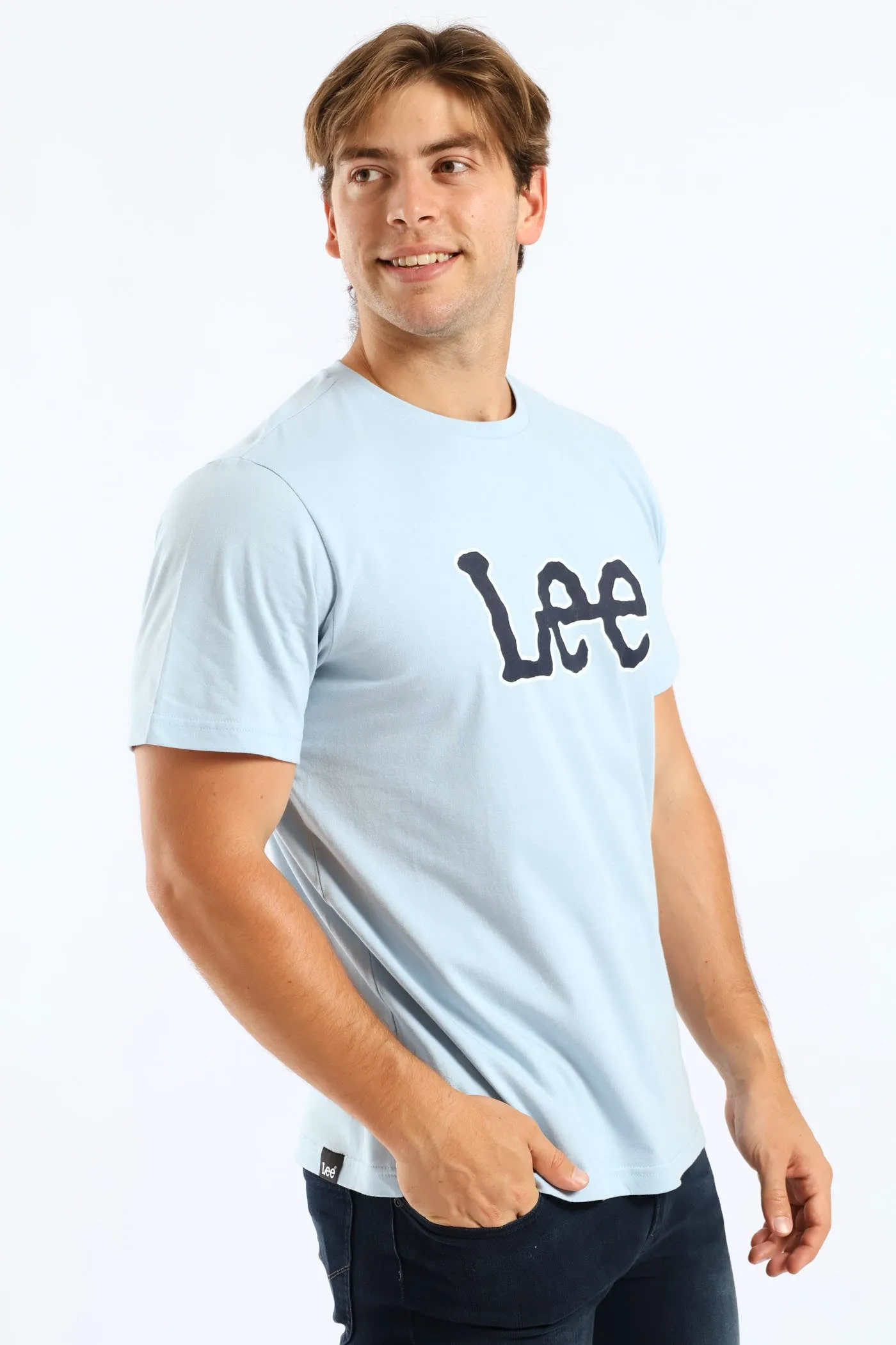 Large Logo Print Tee - Sky Blue sold by Edgars product image thumbnail 3