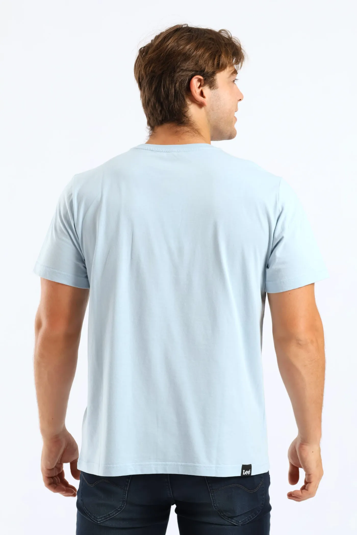 Large Logo Print Tee - Sky Blue sold by Edgars product image thumbnail 4