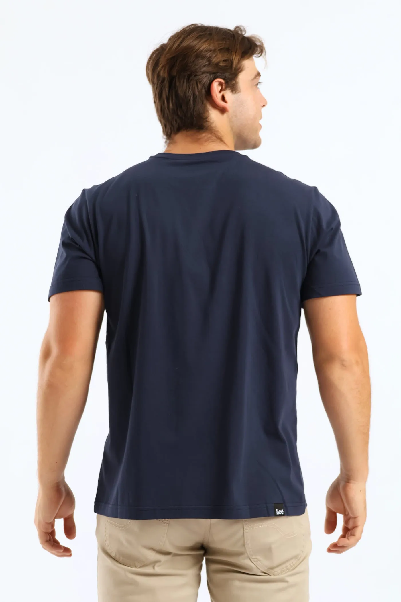 Outline Logo Tee - Navy sold by Edgars product image thumbnail 5