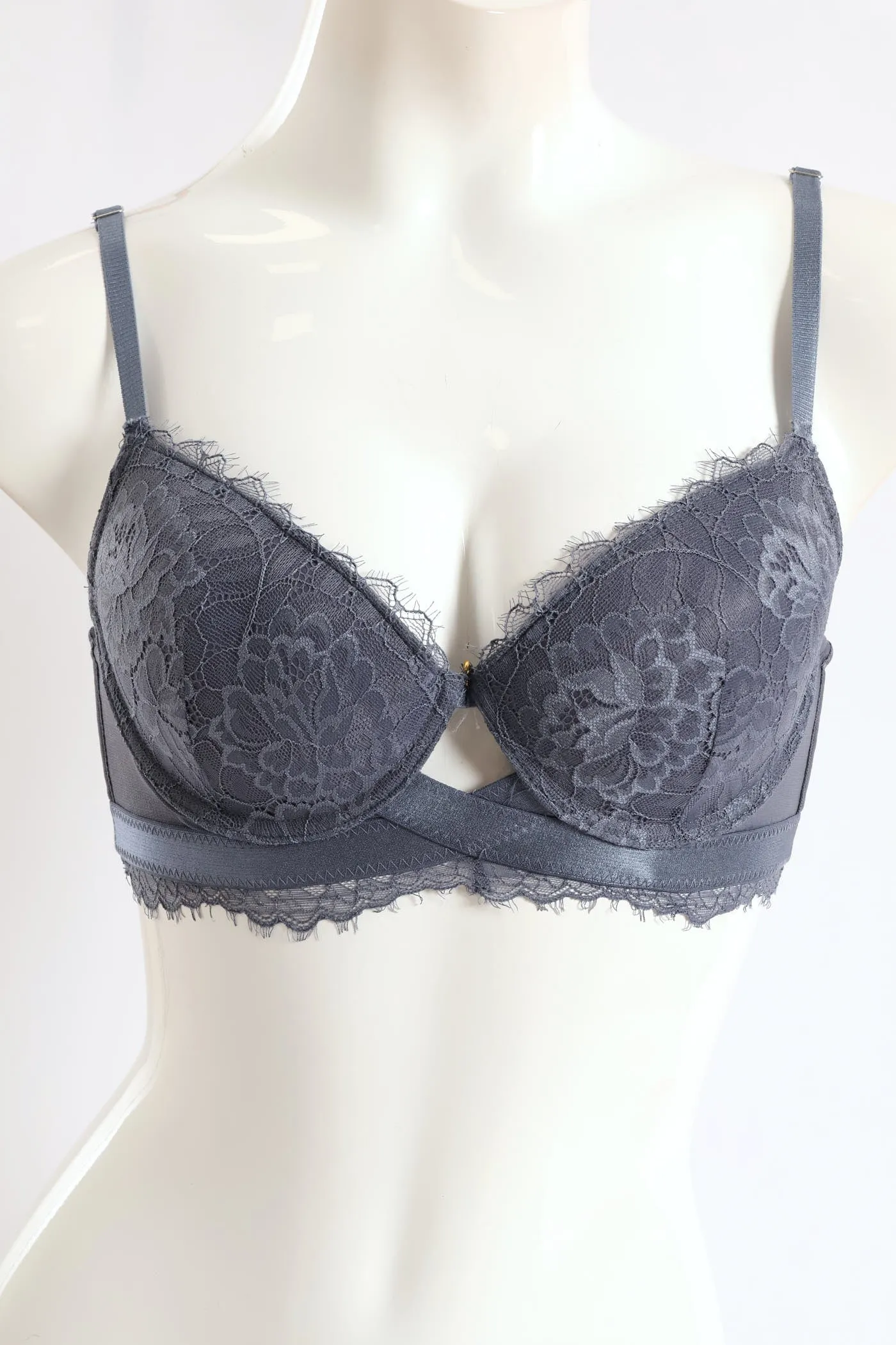 2 Pack Eyelash Lace T-Shirt Bra - Multi sold by Edgars product image thumbnail 2