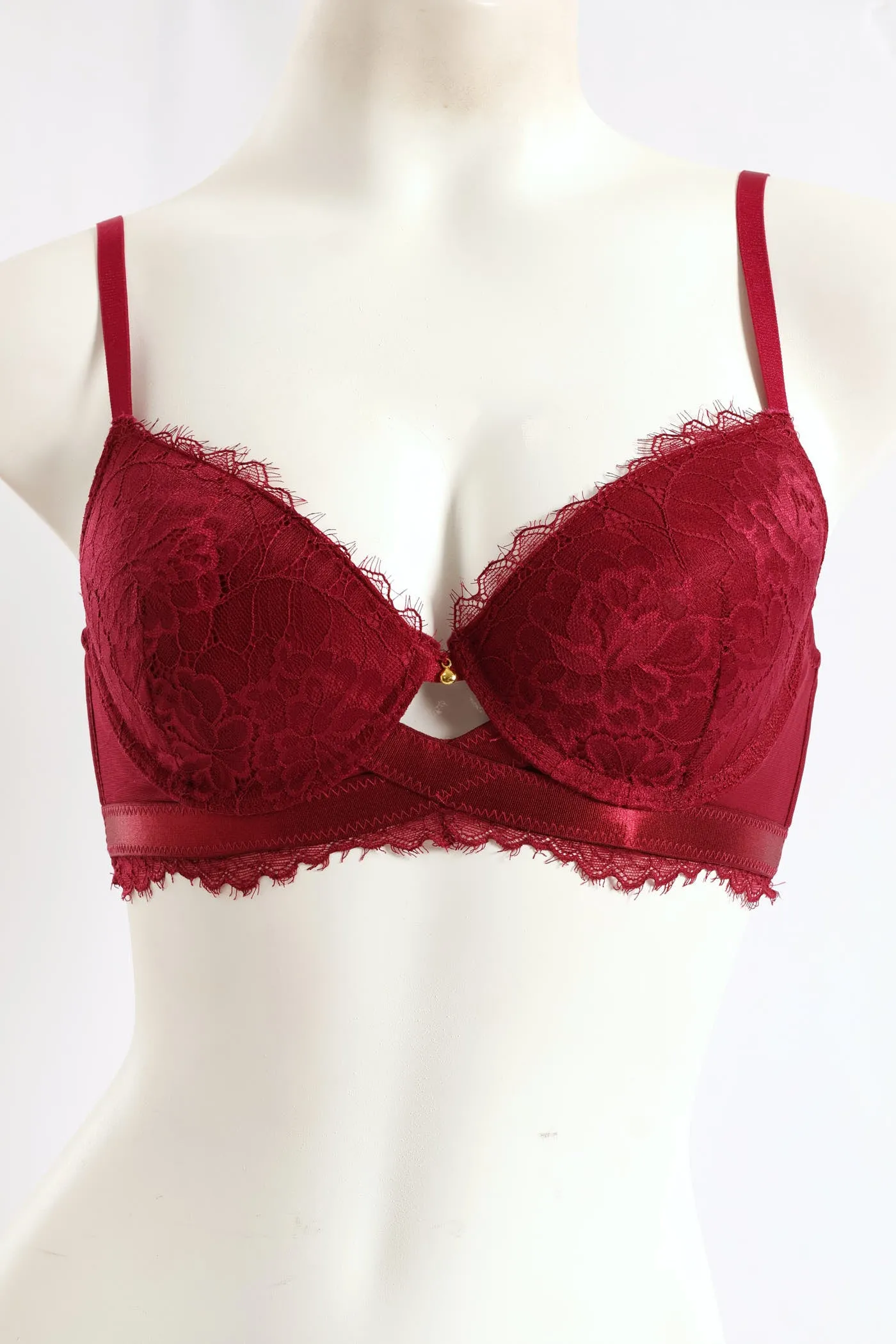 2 Pack Eyelash Lace T-Shirt Bra - Multi sold by Edgars