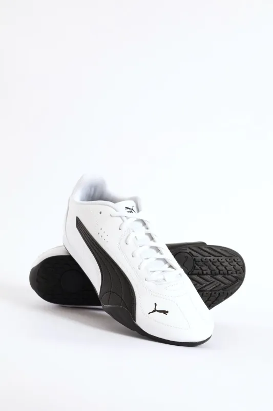 Catch Motor Sport Sneaker - White/Black sold by Edgars