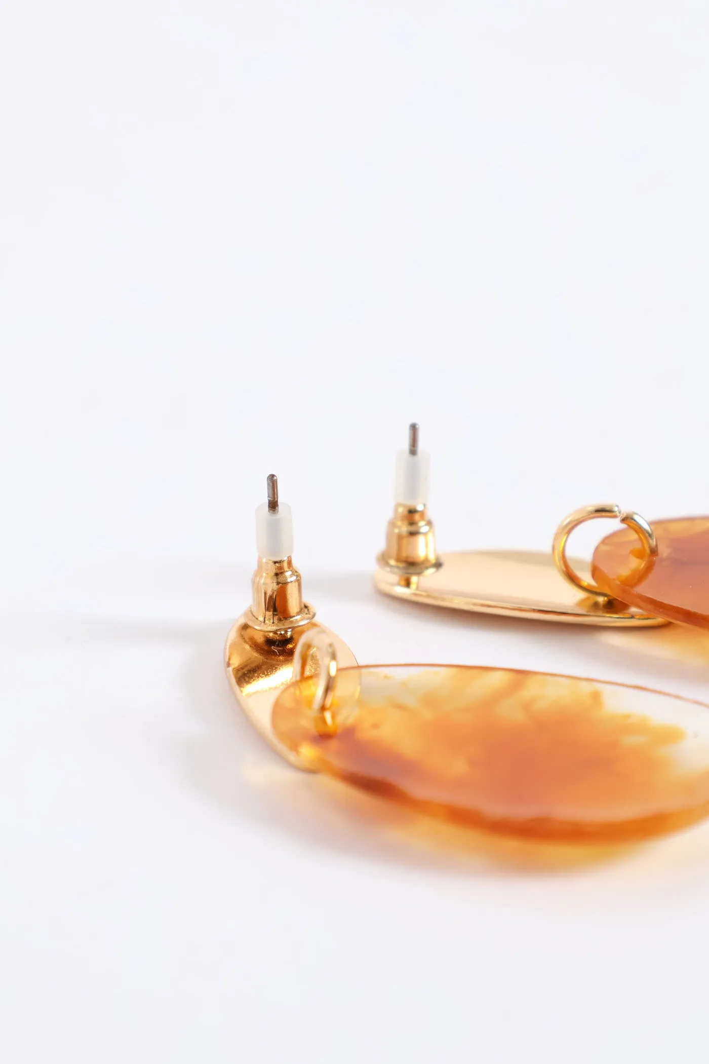 Resin Drop Earring - Gold sold by Edgars product image thumbnail 2