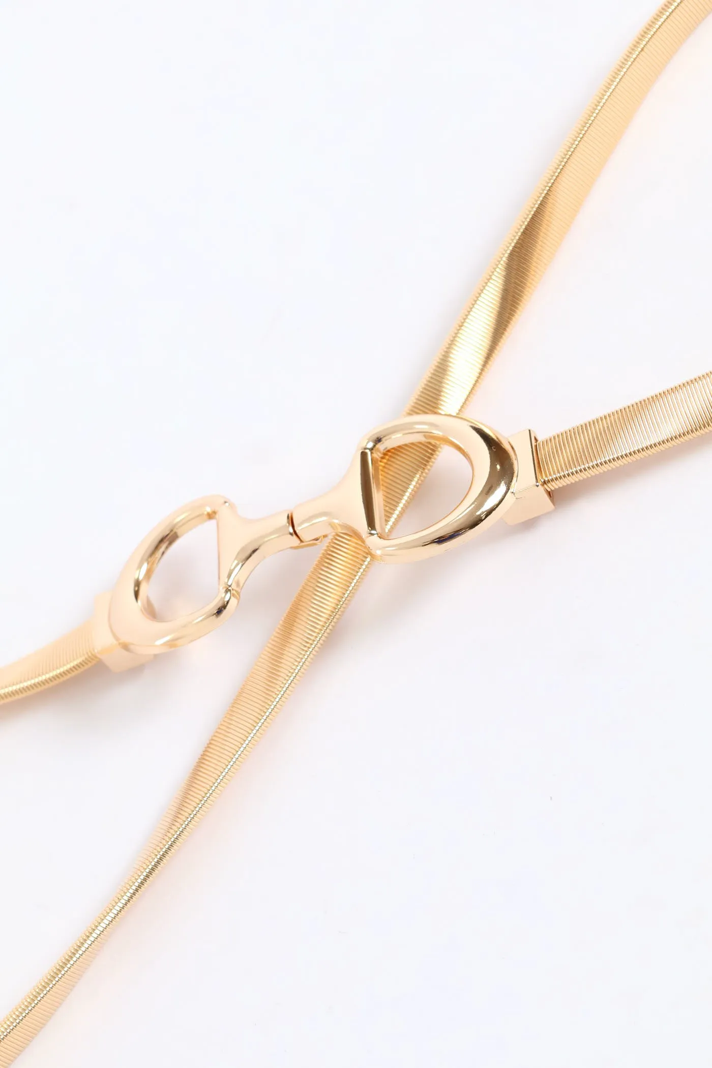 Snaffle Stretch Belt - Gold sold by Edgars product image thumbnail 3