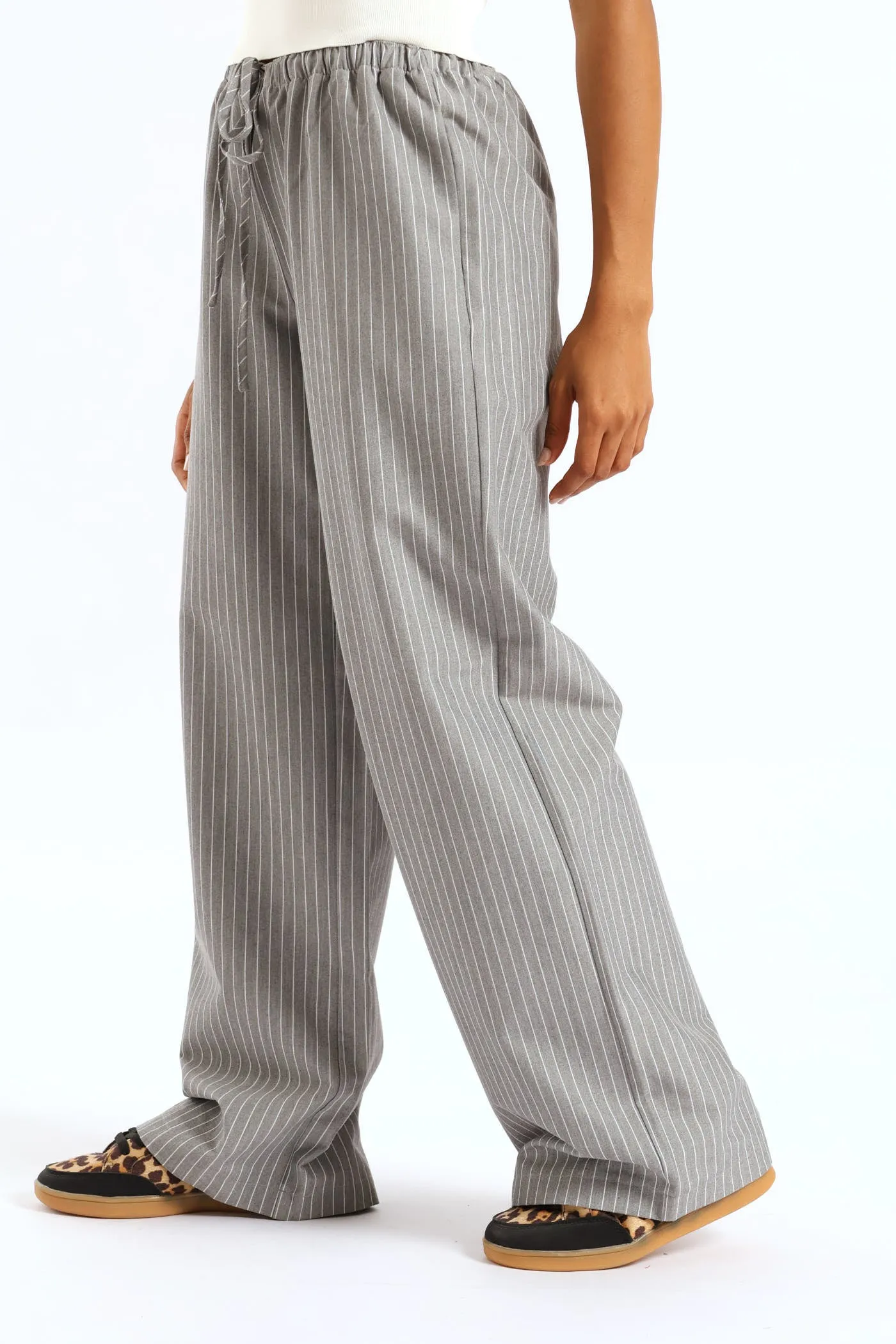 Mid Rise Straight Leg Pant - Grey/White sold by Edgars product image thumbnail 3