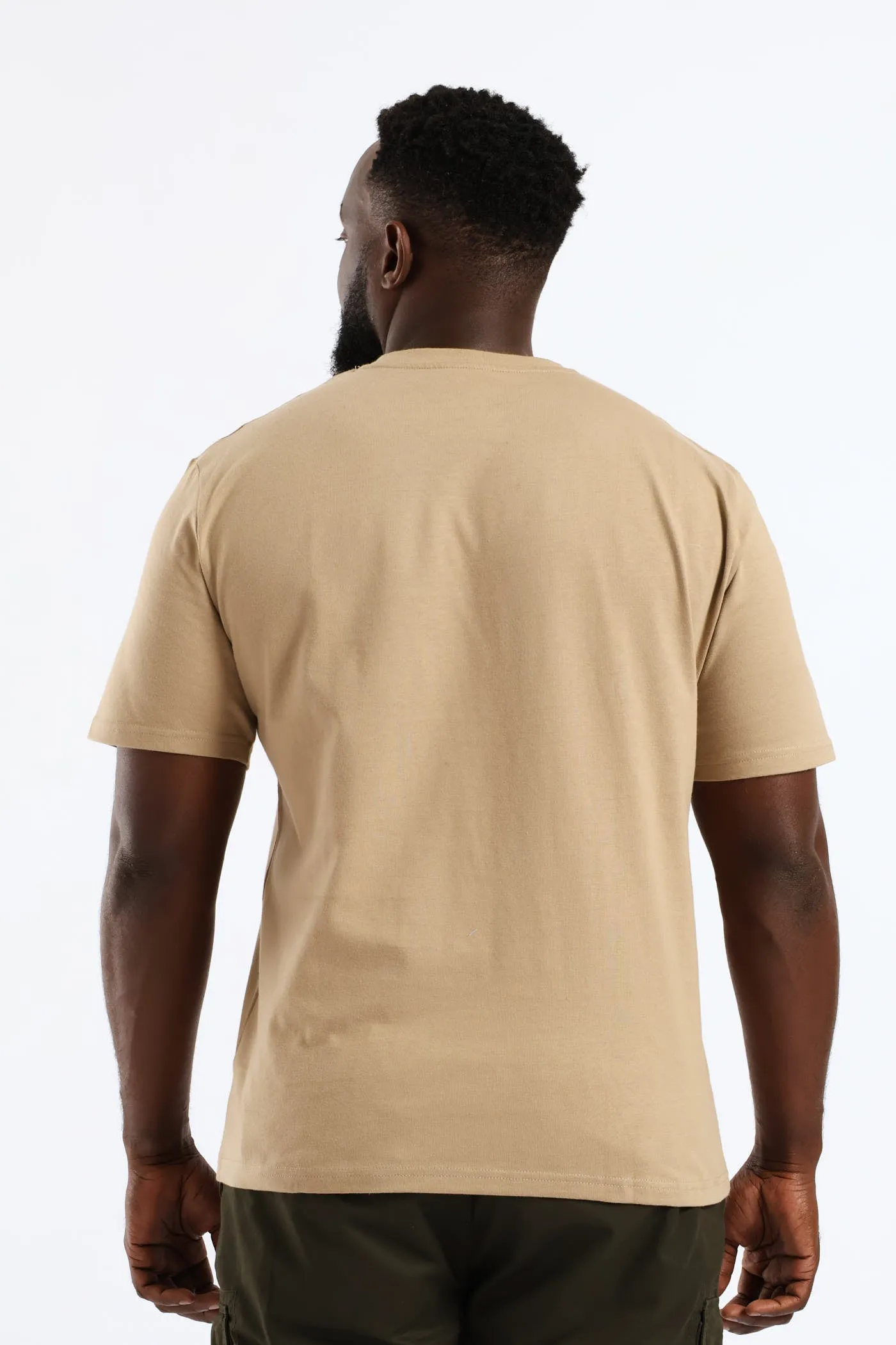 Wings Stone Denim Company Heavy Weight T-Shirt - Taupe sold by Edgars product image thumbnail 4