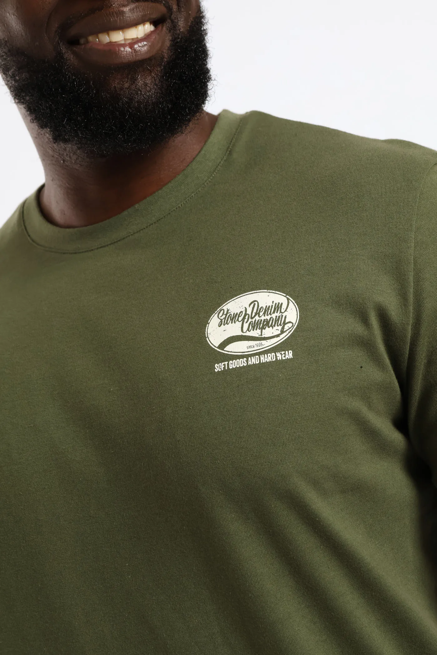 Ellipse Heavy Weight Tee - Olive sold by Edgars product image thumbnail 2