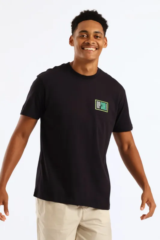 Beach Street Tee - Black sold by Edgars