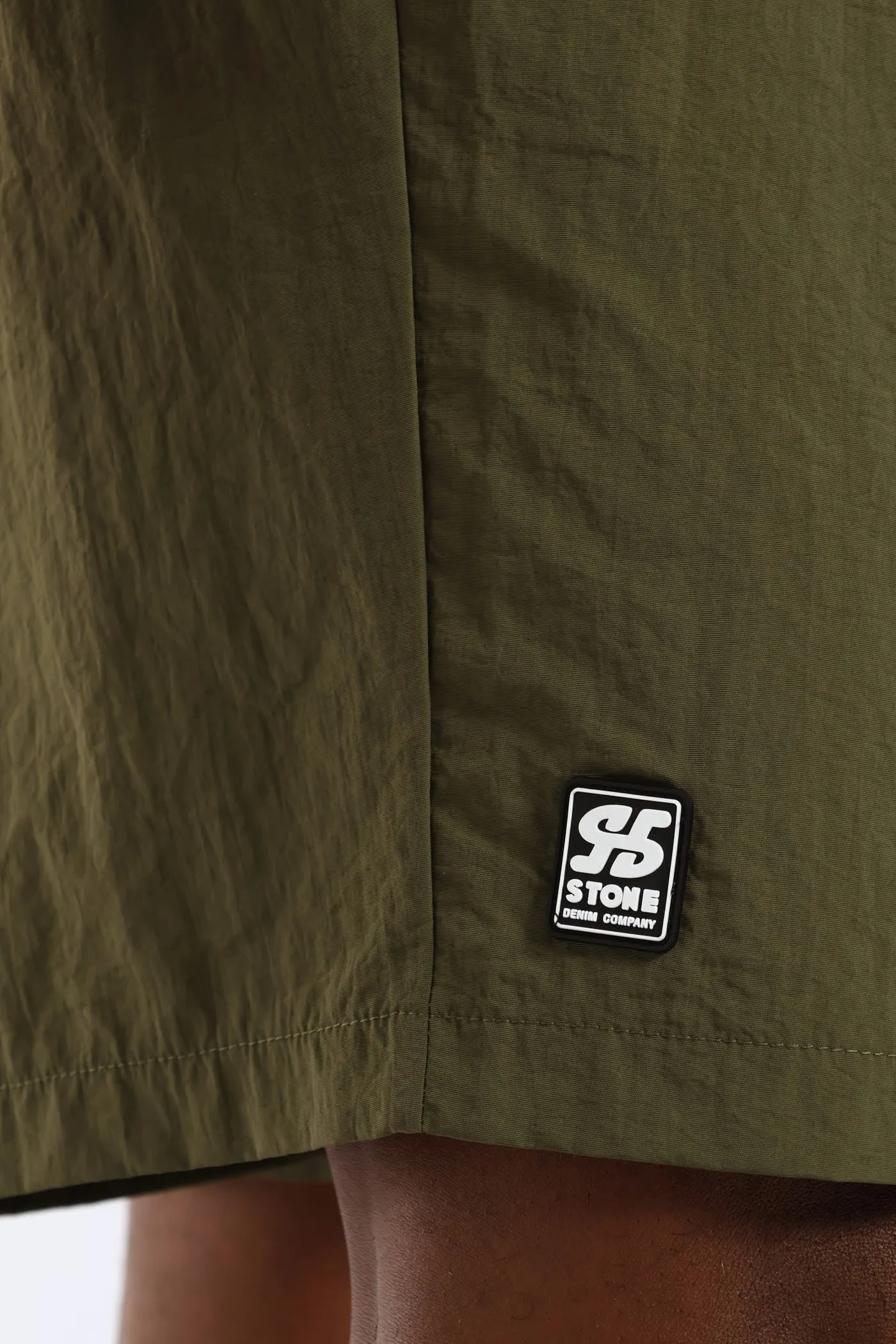 Side Print Swim Short - Olive sold by Edgars product image thumbnail 5