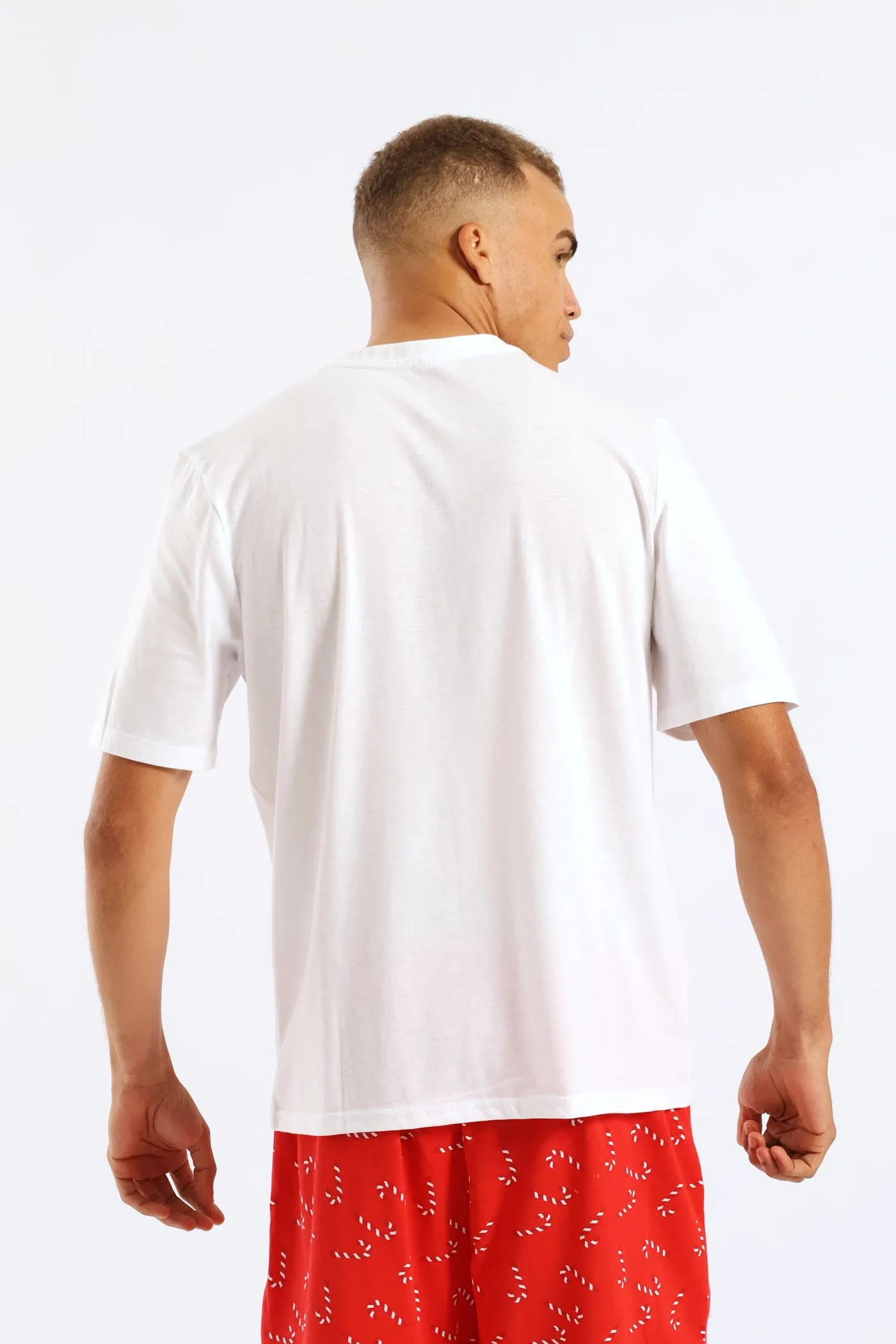 Christmas Print Knit Tee - White sold by Edgars product image thumbnail 4