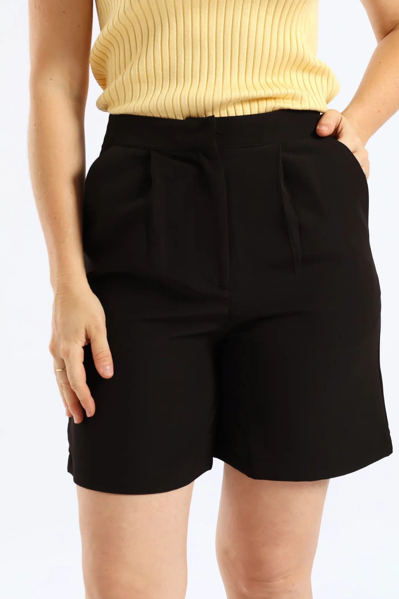 Concealed Button Short - Black sold by Edgars product image thumbnail 3