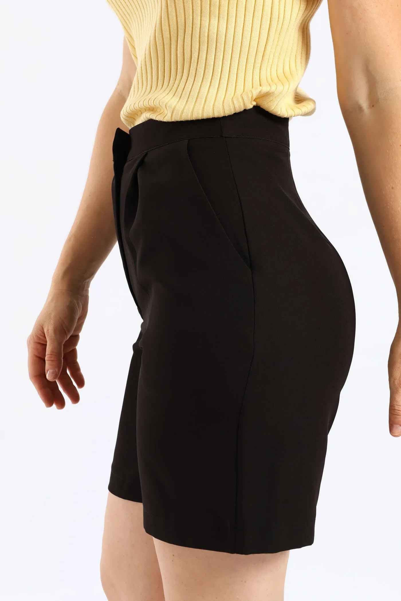 Concealed Button Short - Black sold by Edgars product image thumbnail 4