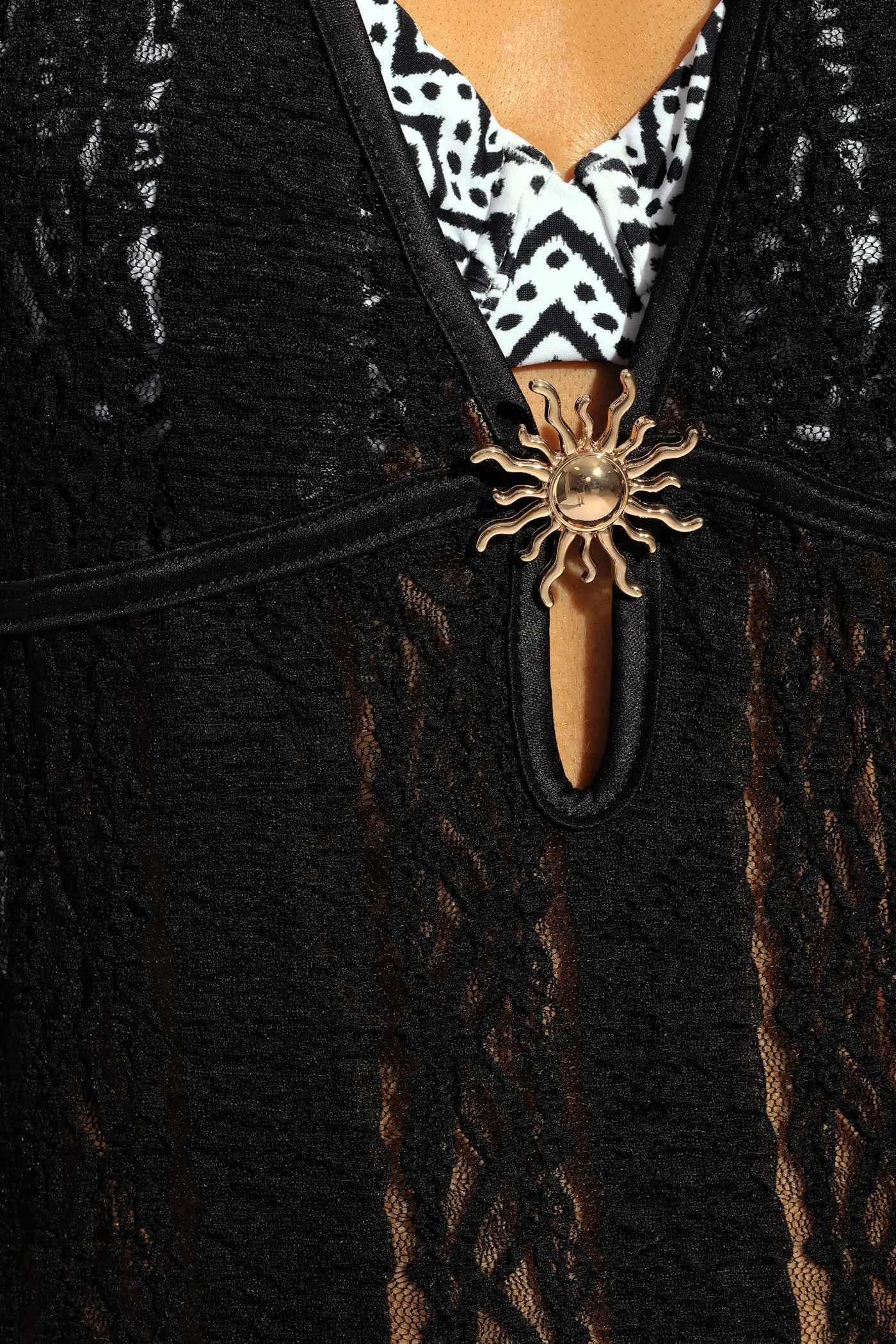 Knit Maxi Halter Coverup - Black sold by Edgars product image thumbnail 5