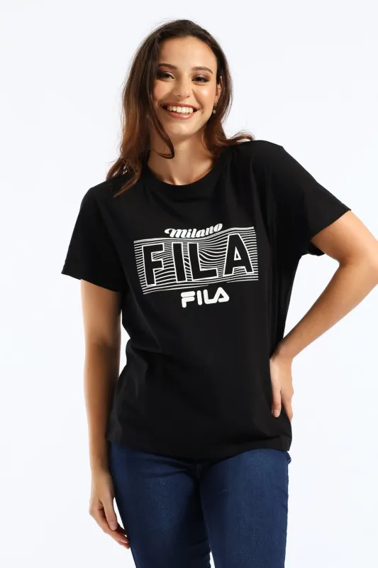 Julia T-Shirt - Black sold by Edgars