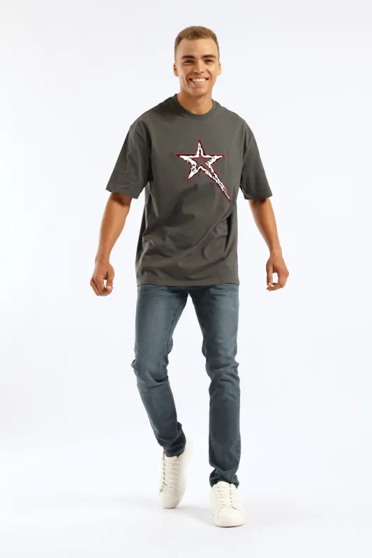 Terminator Skinny Denim - Metallic sold by Edgars