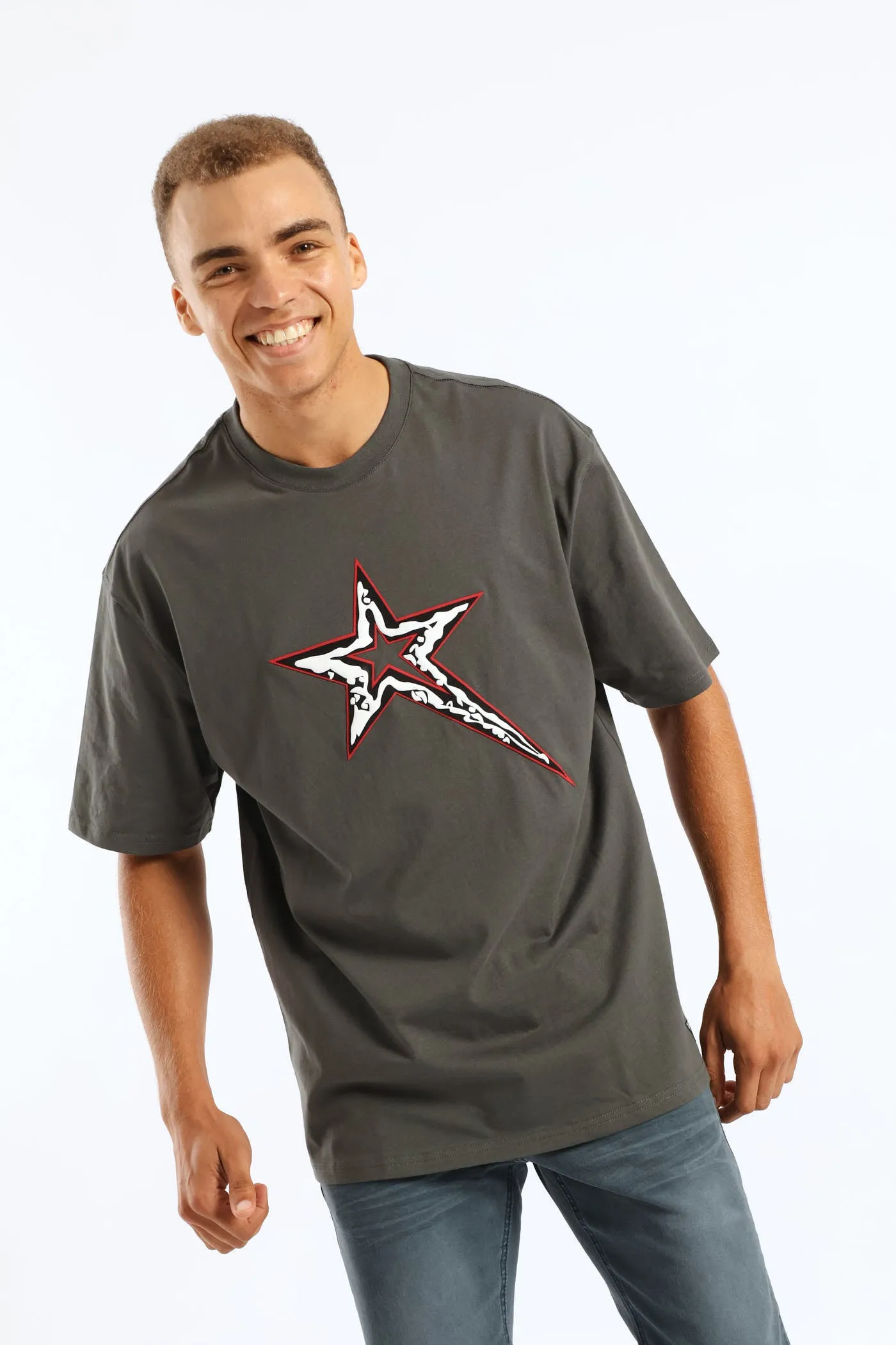 Mania Tee - Grey sold by Edgars