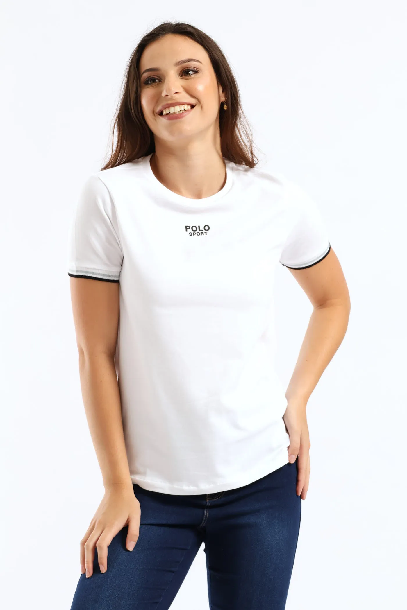 Harper T-Shirt - White sold by Edgars