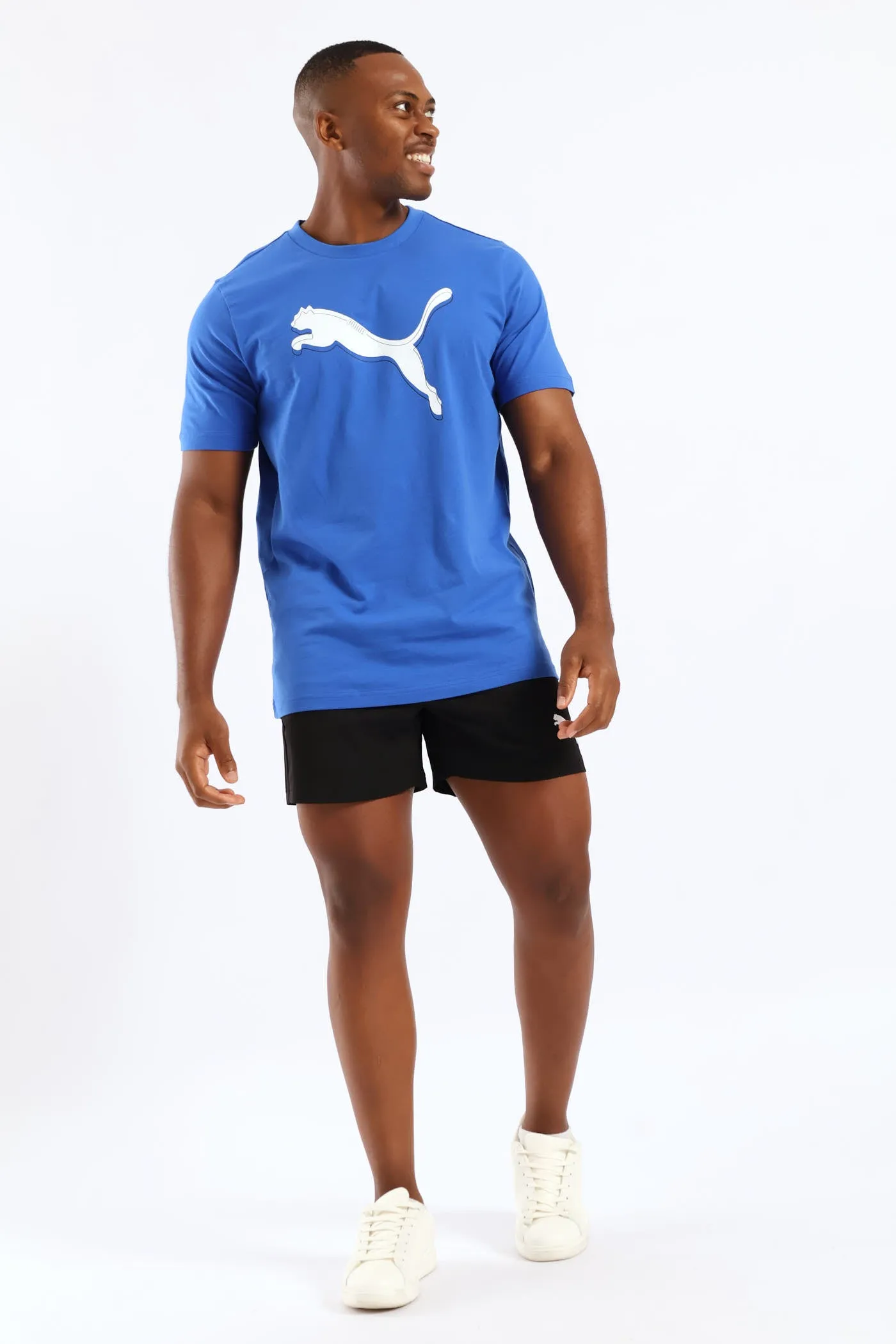 Graphic Cat Logo Tee - Blue sold by Edgars product image thumbnail 4
