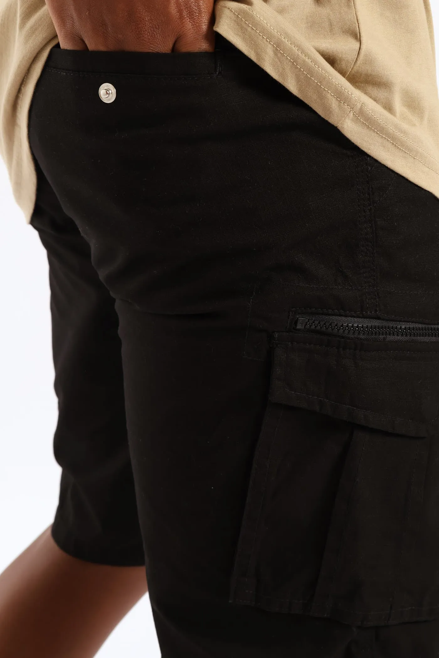 Cargo Shorts - Black sold by Edgars product image thumbnail 3