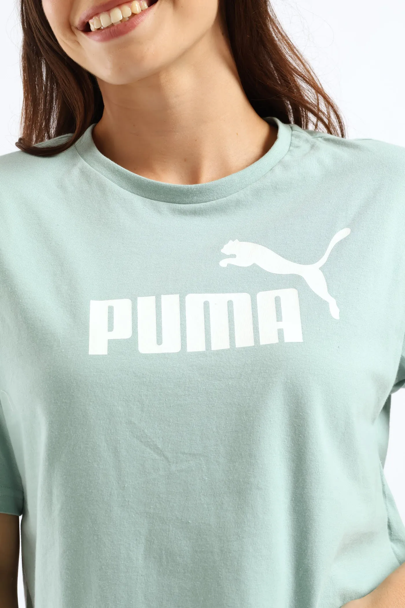 Cropped No. 1 Logo Relaxed Tee - Green sold by Edgars product image thumbnail 2