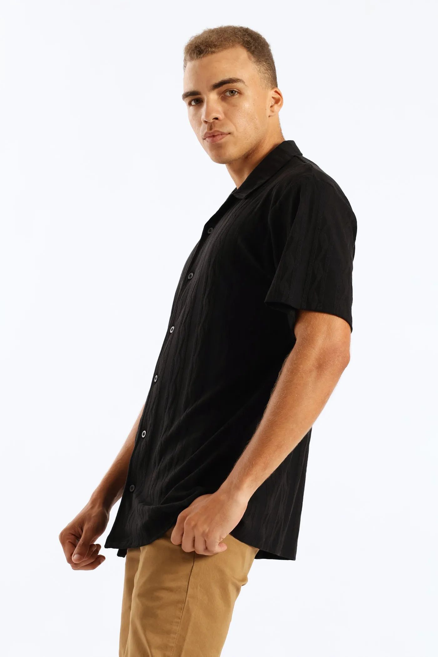 Surface Interest Shirt - Black sold by Edgars product image thumbnail 3