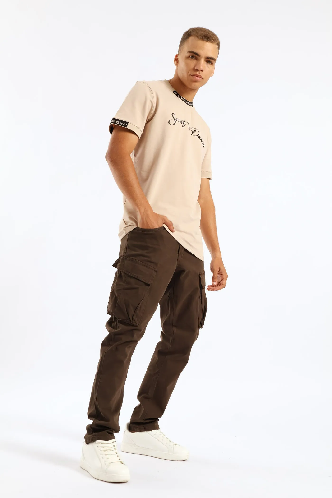 Lotto Cargo Pants - Brown sold by Edgars