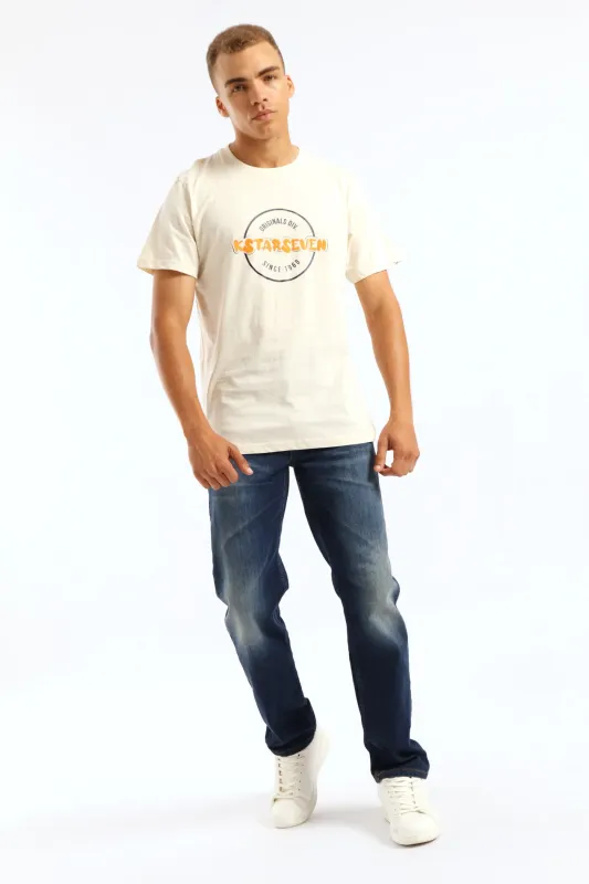 Captain Tee - Off White sold by Edgars