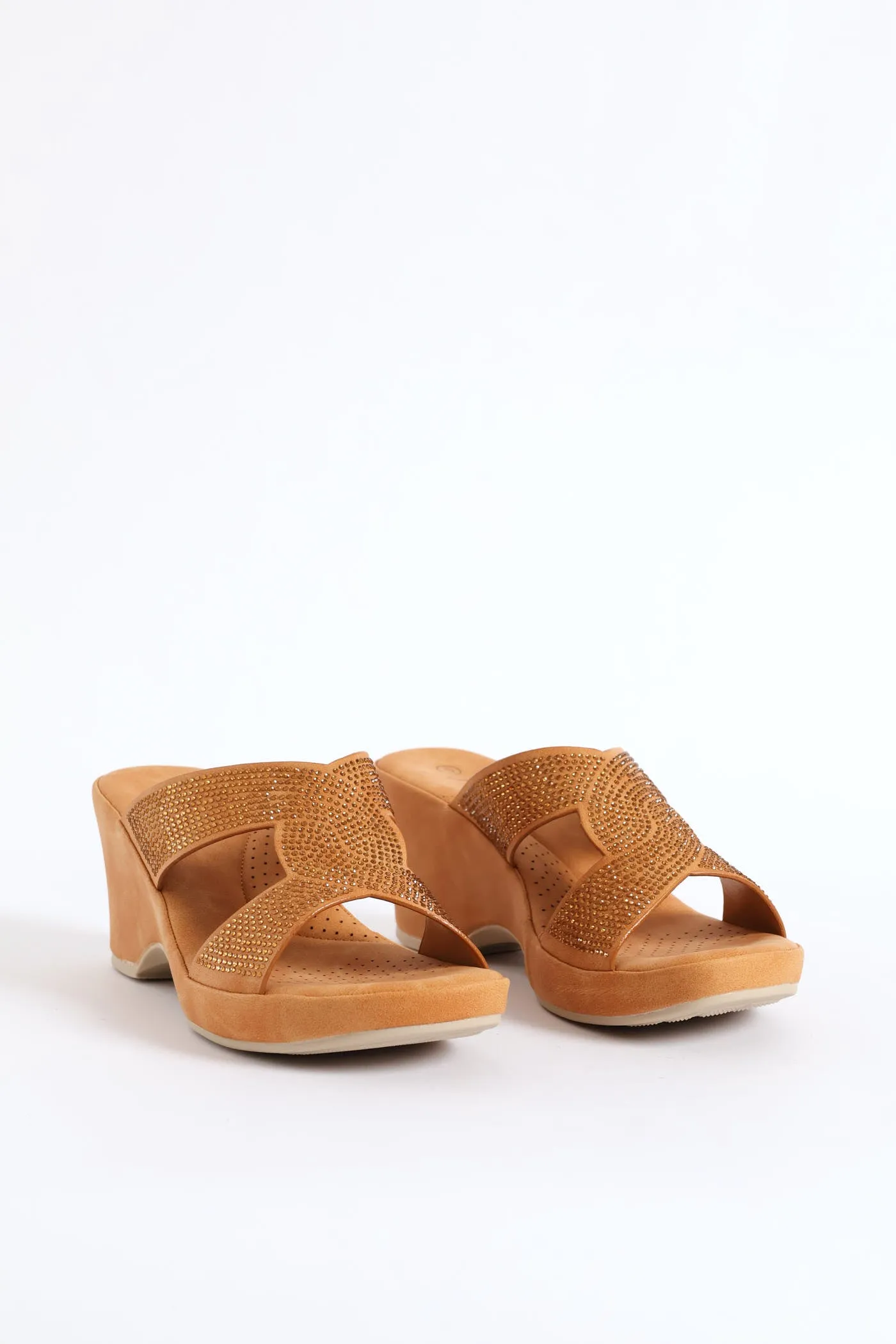 Bling Sandal - Tan sold by Edgars product image thumbnail 5