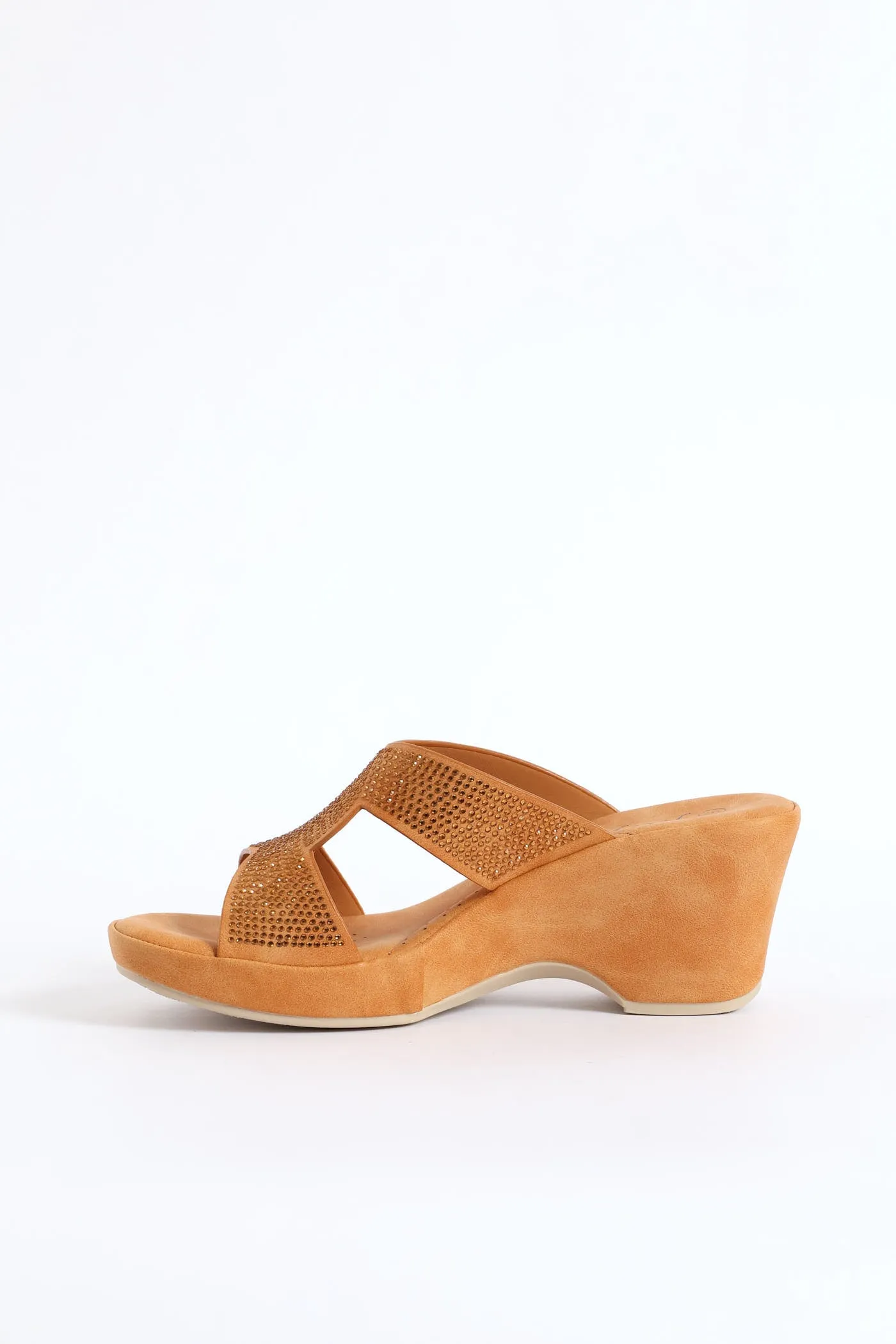 Bling Sandal - Tan sold by Edgars product image thumbnail 3