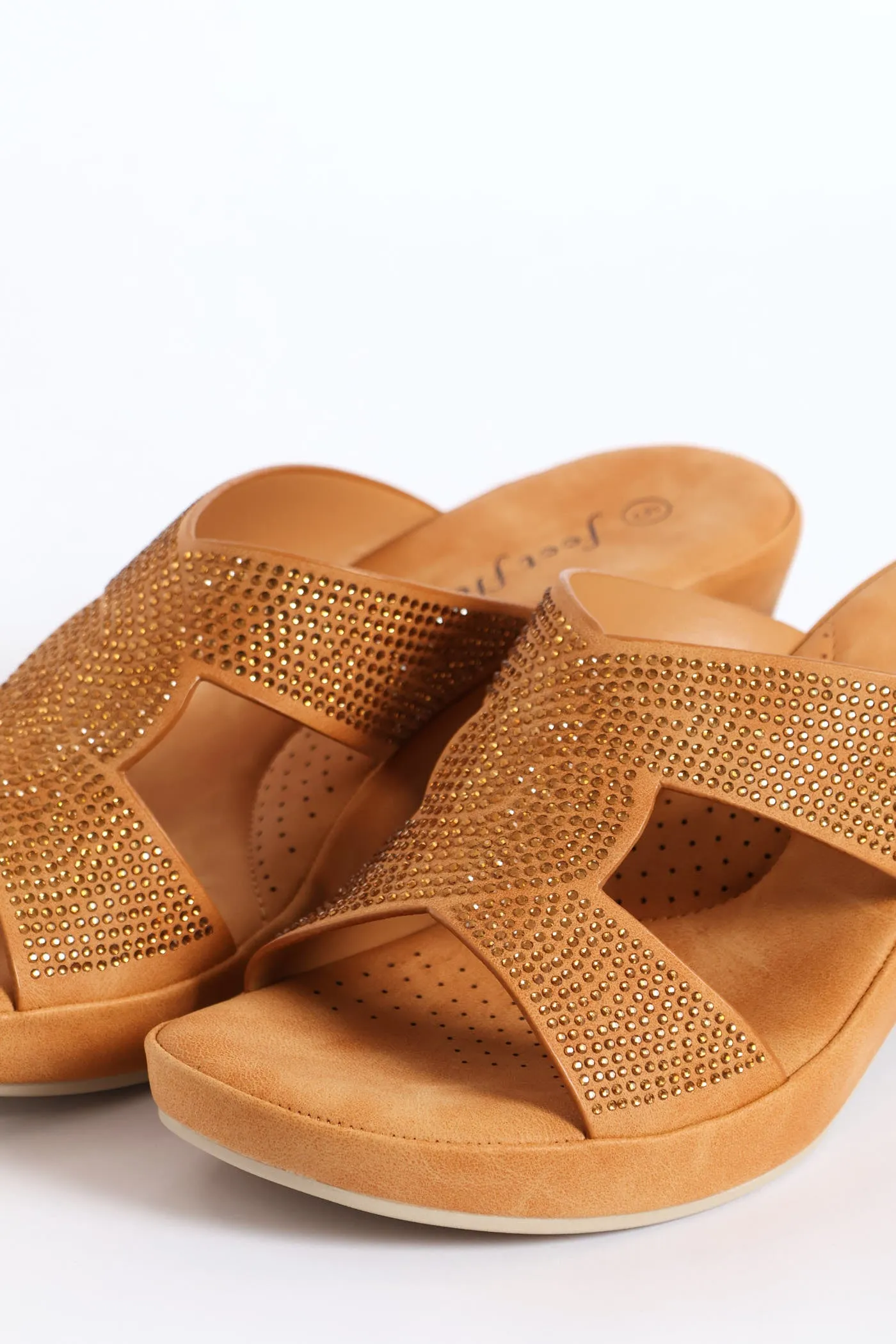 Bling Sandal - Tan sold by Edgars product image thumbnail 2