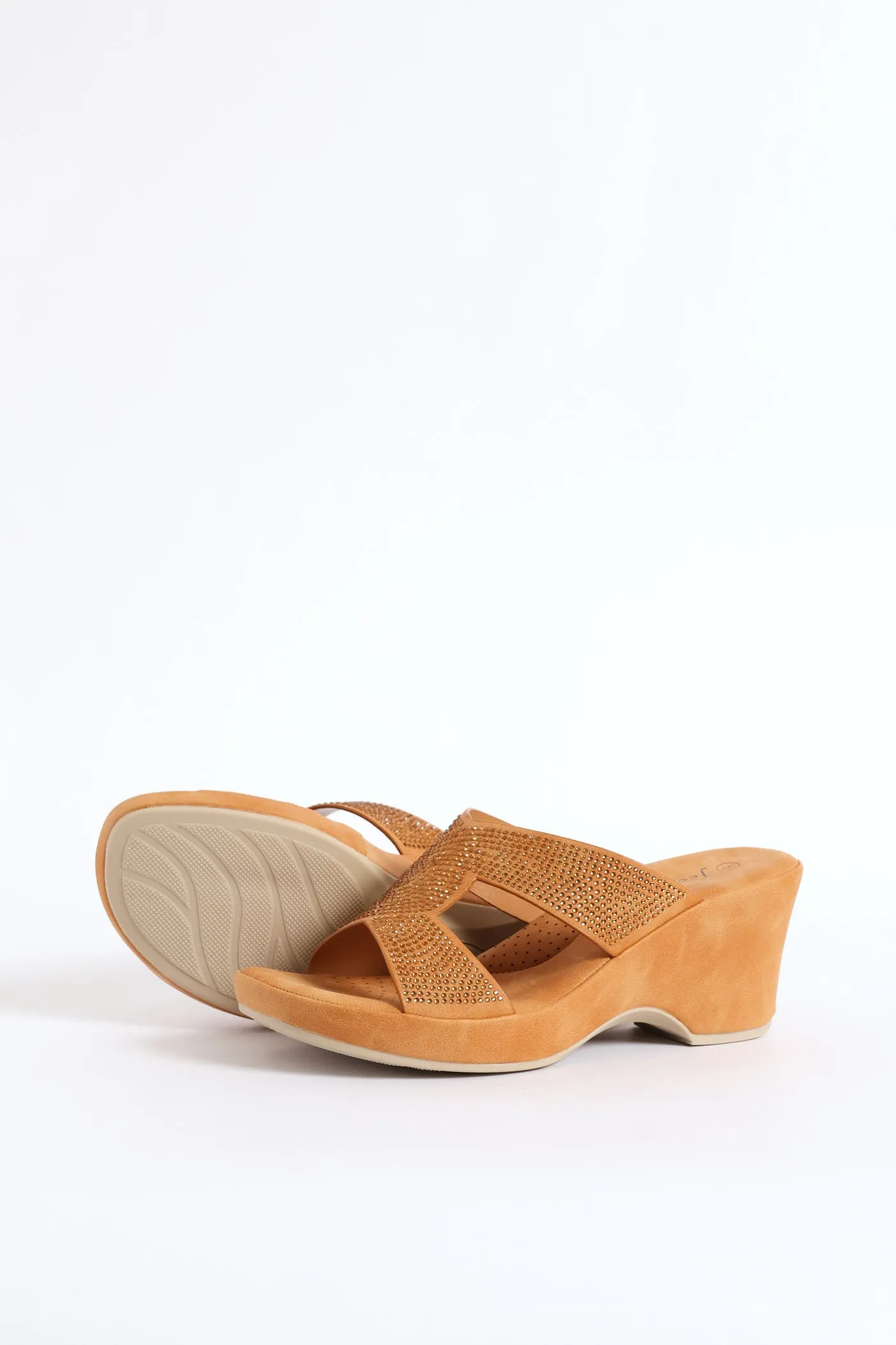 Bling Sandal - Tan sold by Edgars