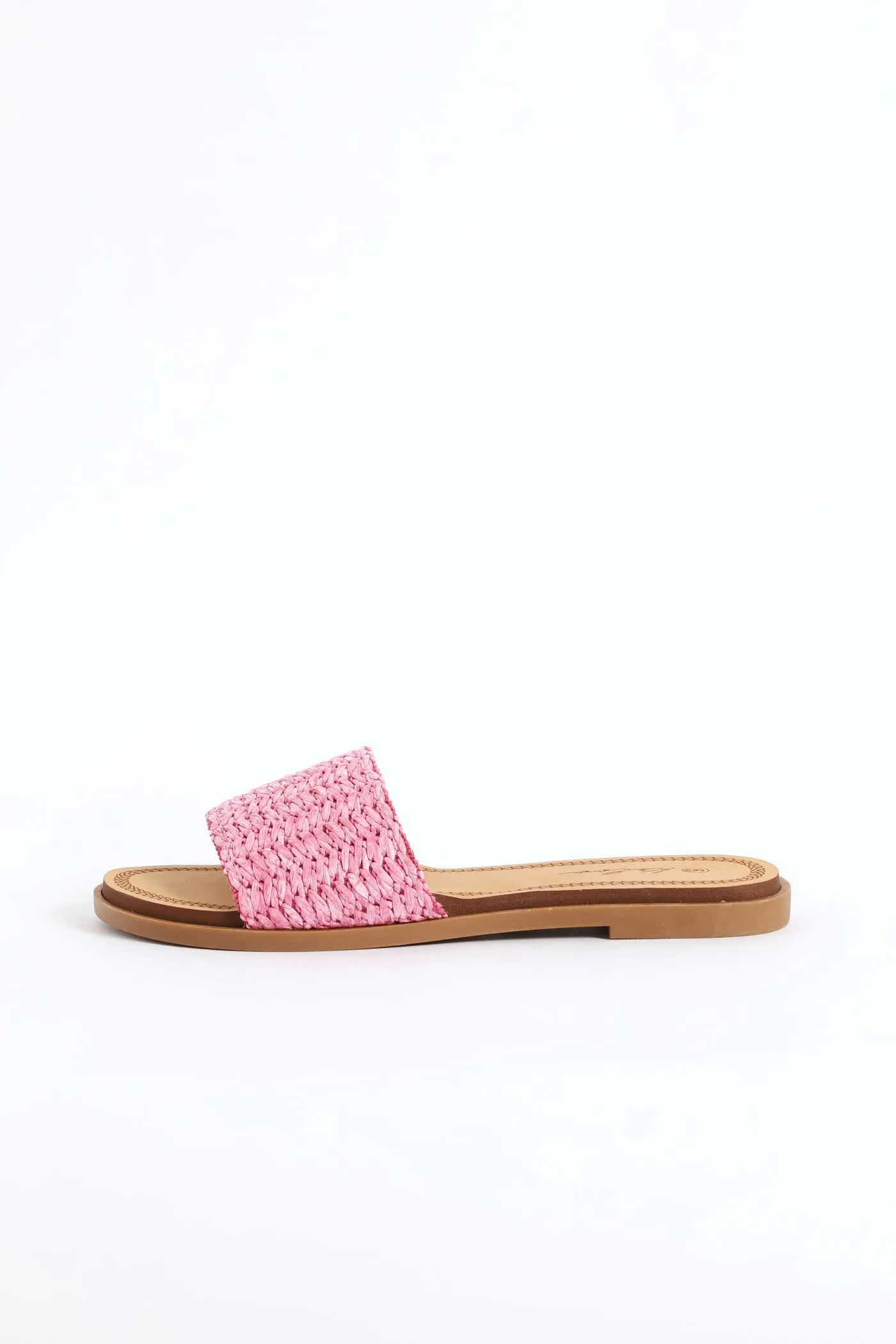 Raffia Single Band Mule On Comfort Outsole - Pink sold by Edgars product image thumbnail 4