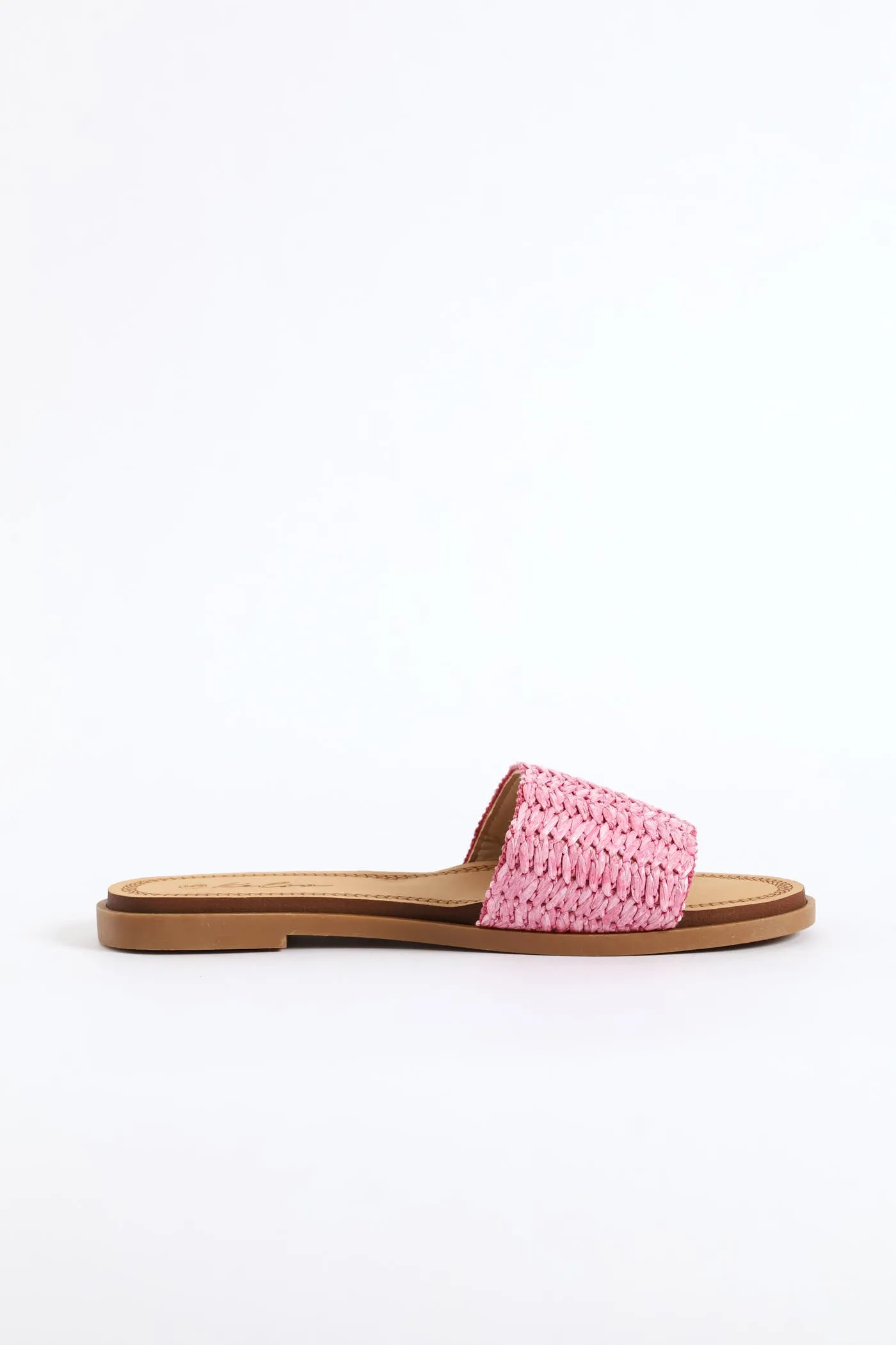 Raffia Single Band Mule On Comfort Outsole - Pink sold by Edgars product image thumbnail 3