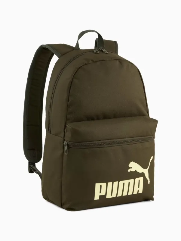 Gold Moon Phase Backpack - Olive sold by Edgars