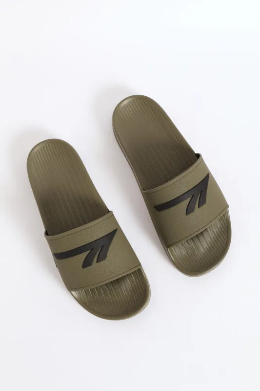 Core Slide - Olive sold by Edgars