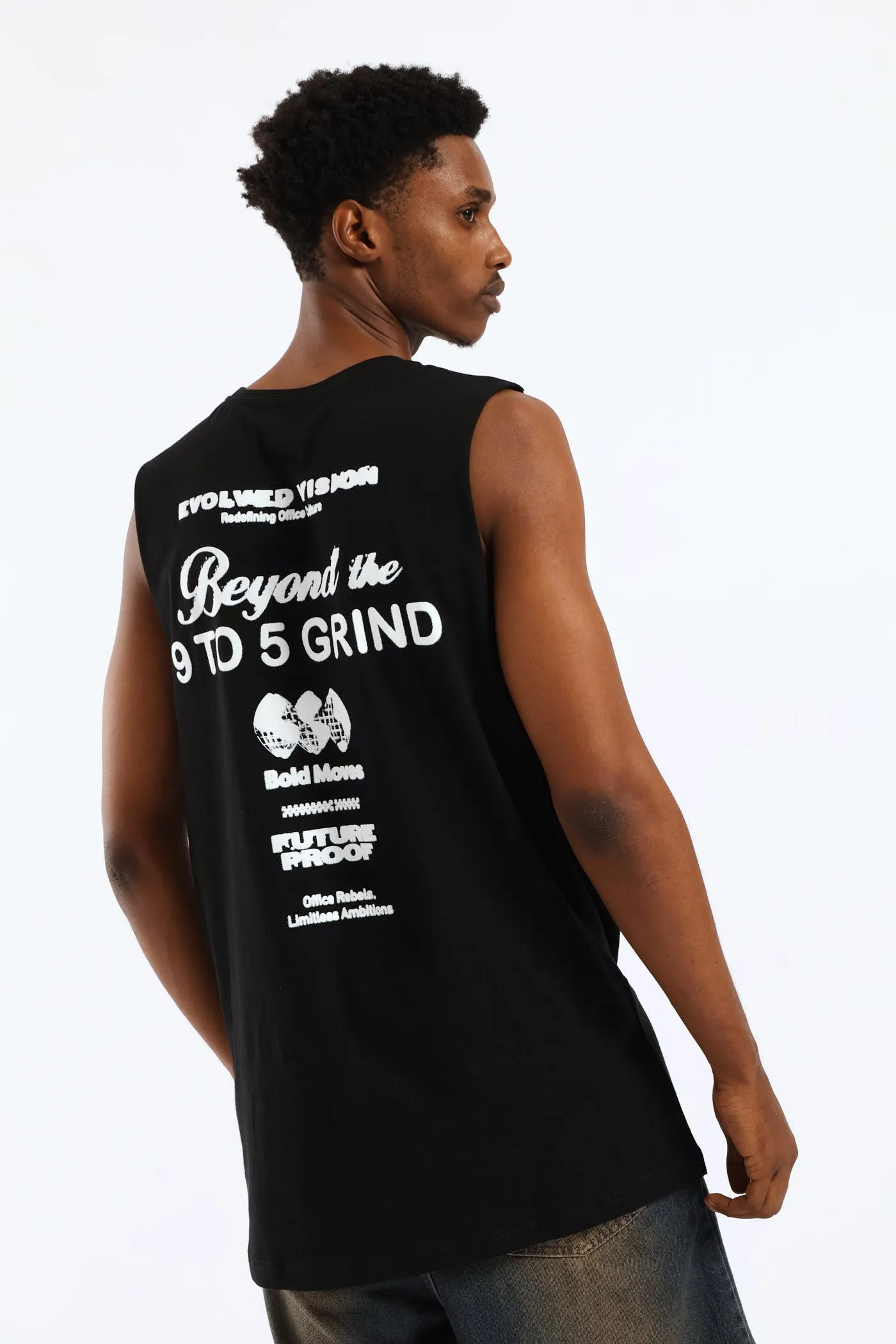 9 To 5 Grind Vest - Black sold by Edgars product image thumbnail 4