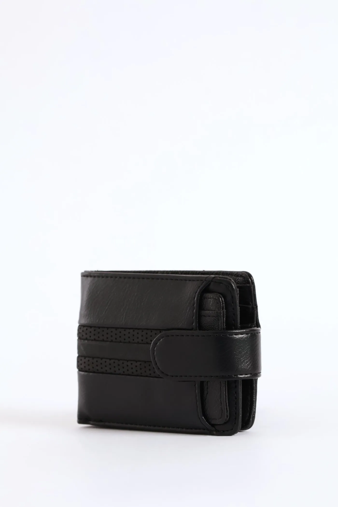Stitched Billfold Wallet - Black sold by Edgars