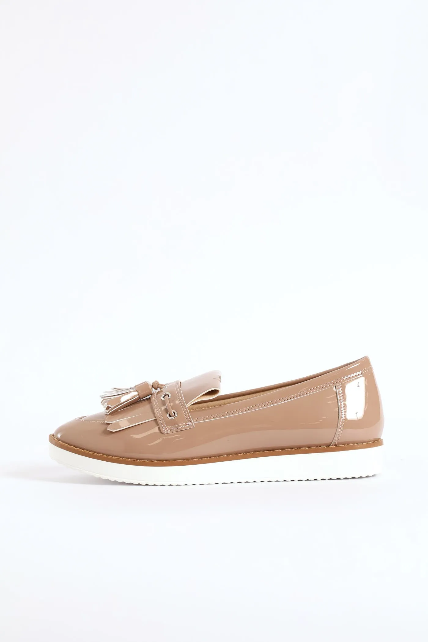 Tassle Trim Boat Shoe - Blush sold by Edgars product image thumbnail 4