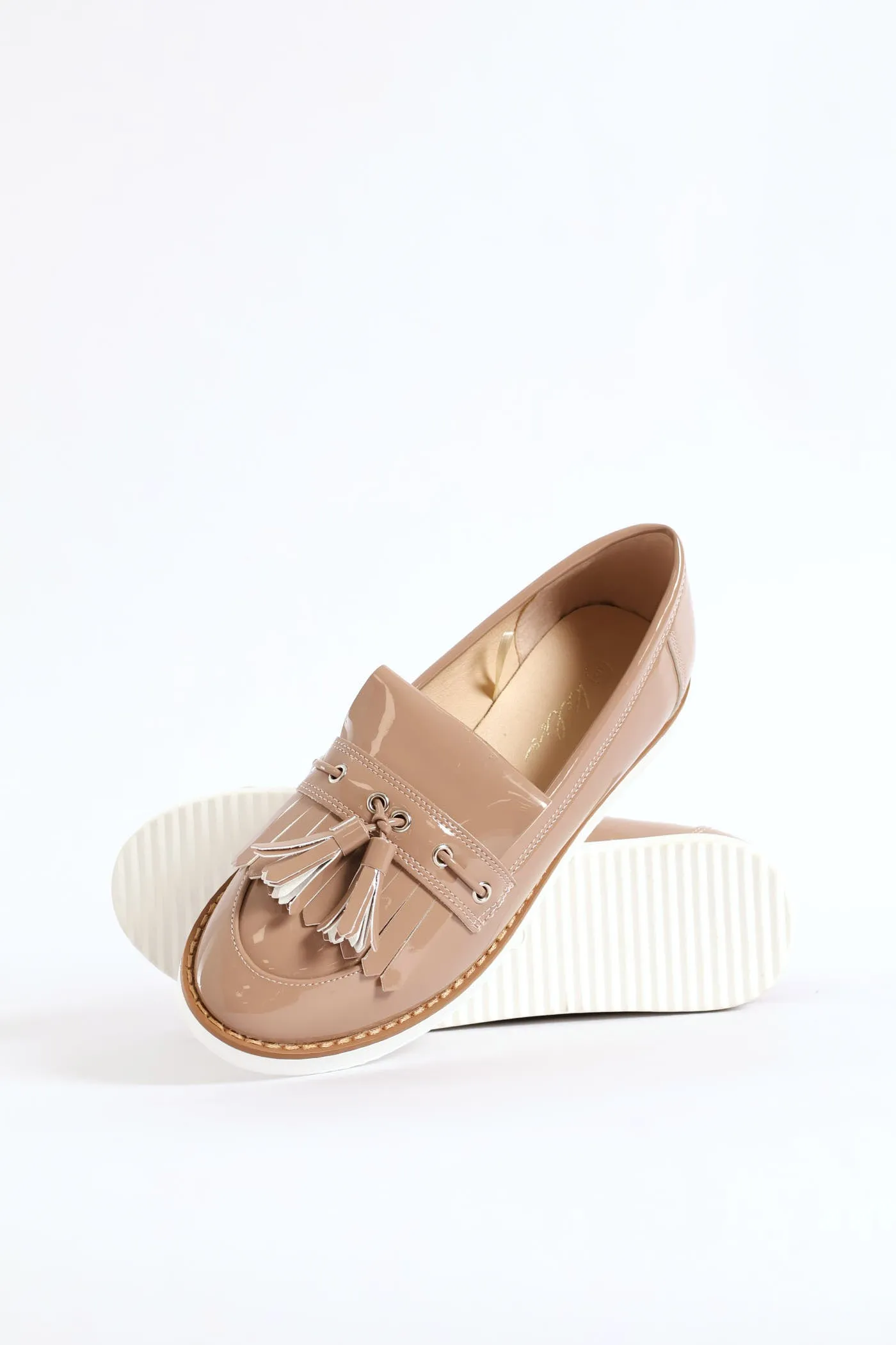 Tassle Trim Boat Shoe - Blush sold by Edgars product image thumbnail 5