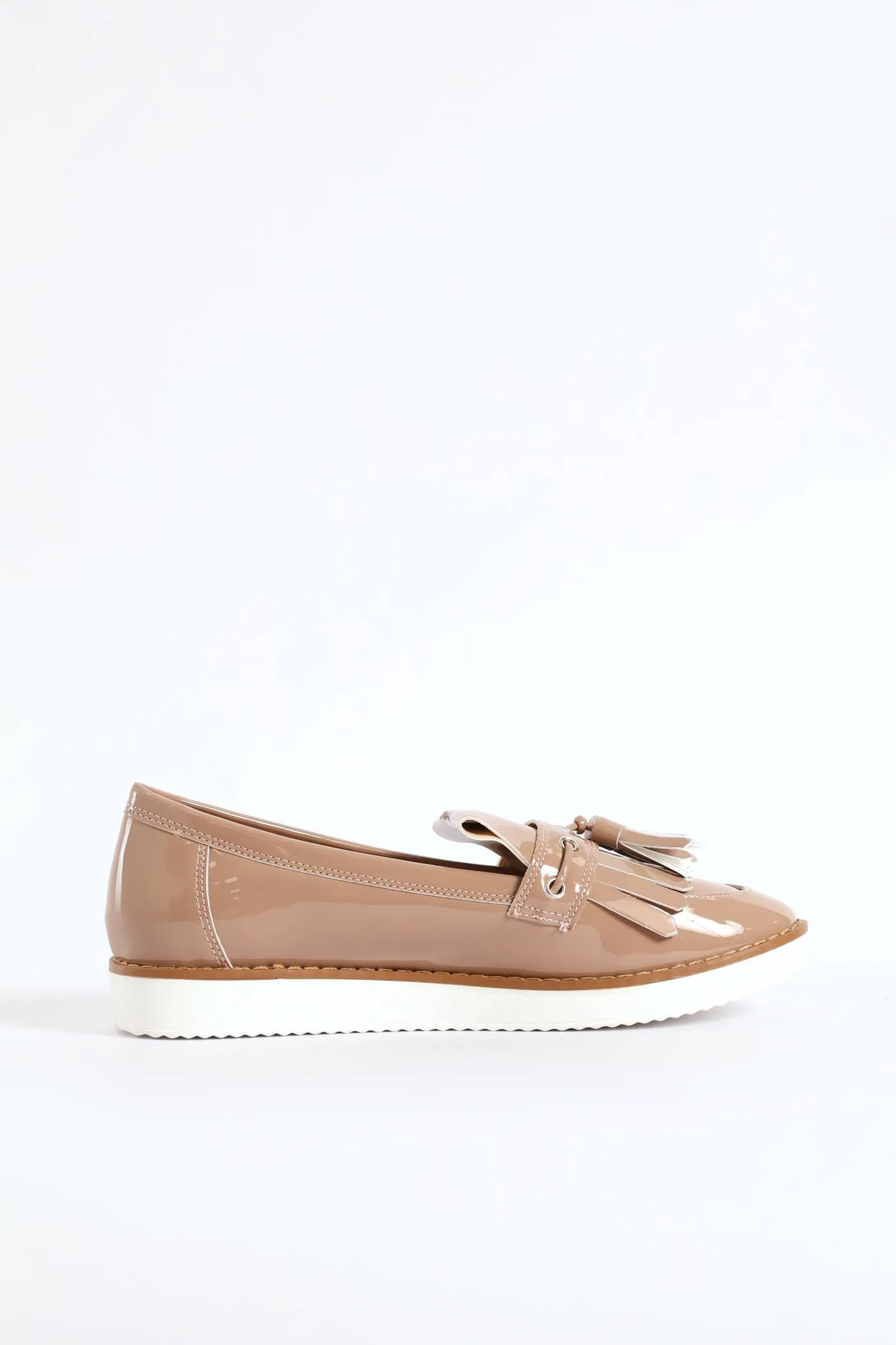 Tassle Trim Boat Shoe - Blush sold by Edgars product image thumbnail 3