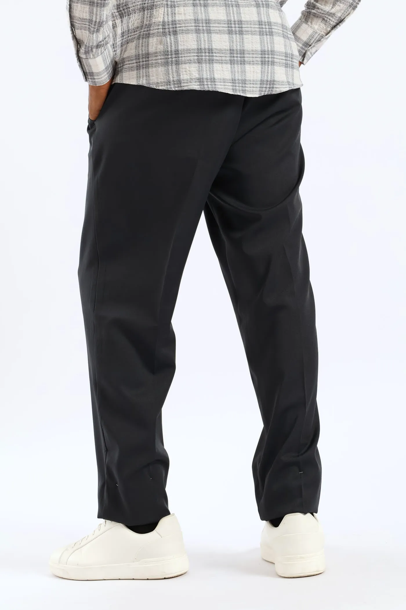 Stretch Elasticated Pintuck Jogger - Charcoal sold by Edgars product image thumbnail 4