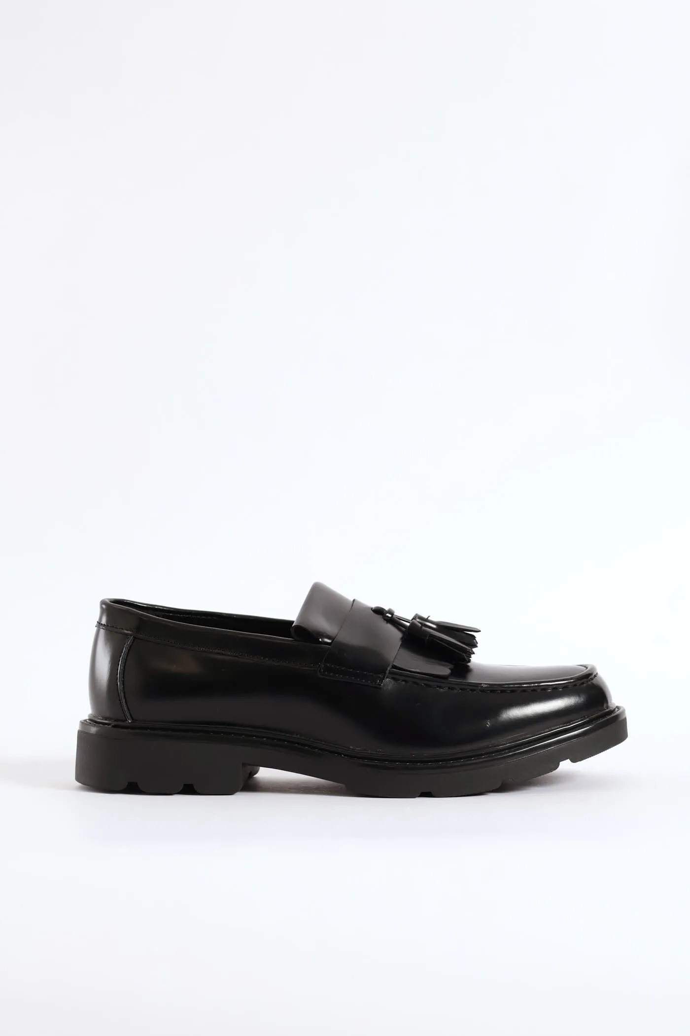 Fringe & Tassle Chunky Slip On - Black sold by Edgars product image thumbnail 4
