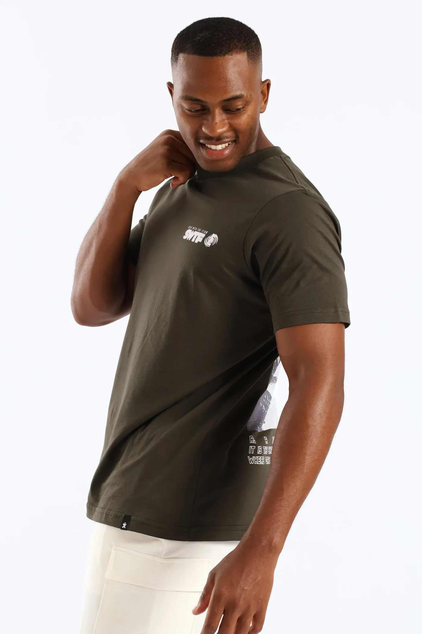 Lightning Front & Back Tee - Fatigue sold by Edgars product image thumbnail 3