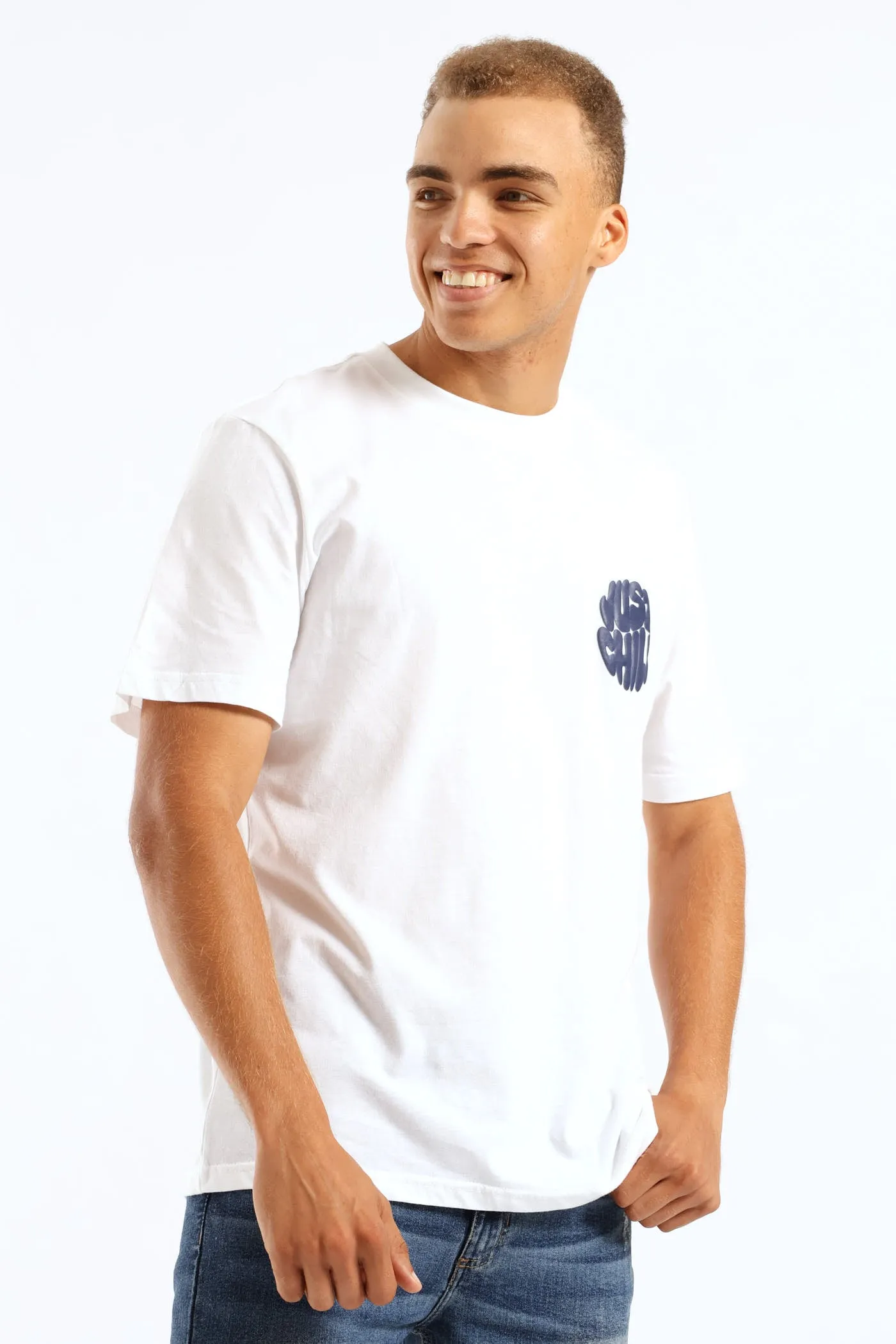 Just Chill Tee - White sold by Edgars product image thumbnail 3