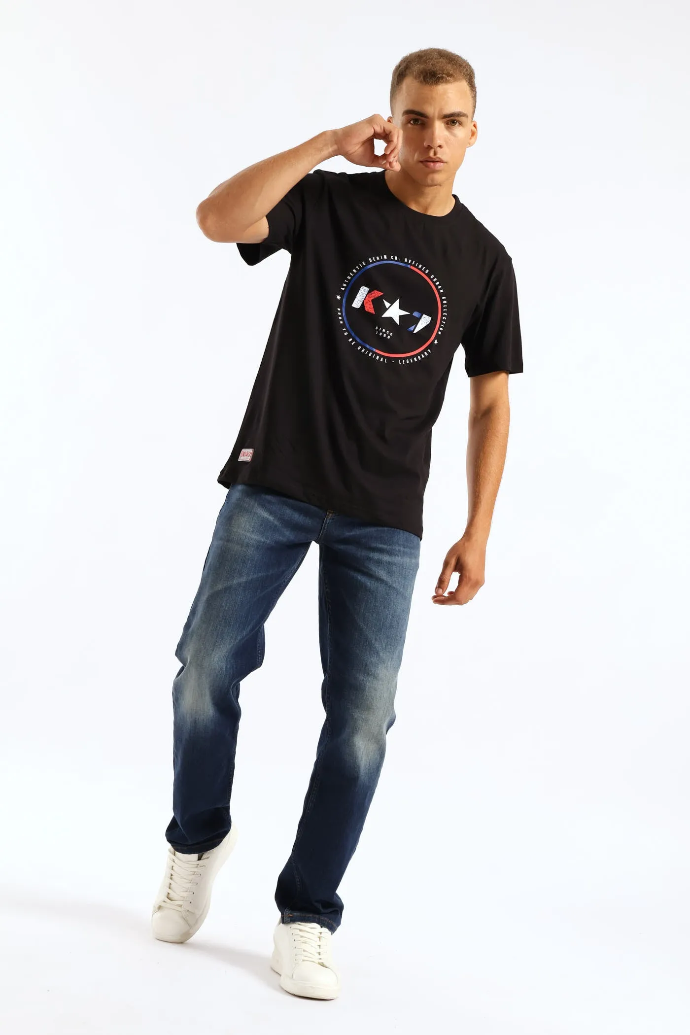 Luke Tee - Black sold by Edgars