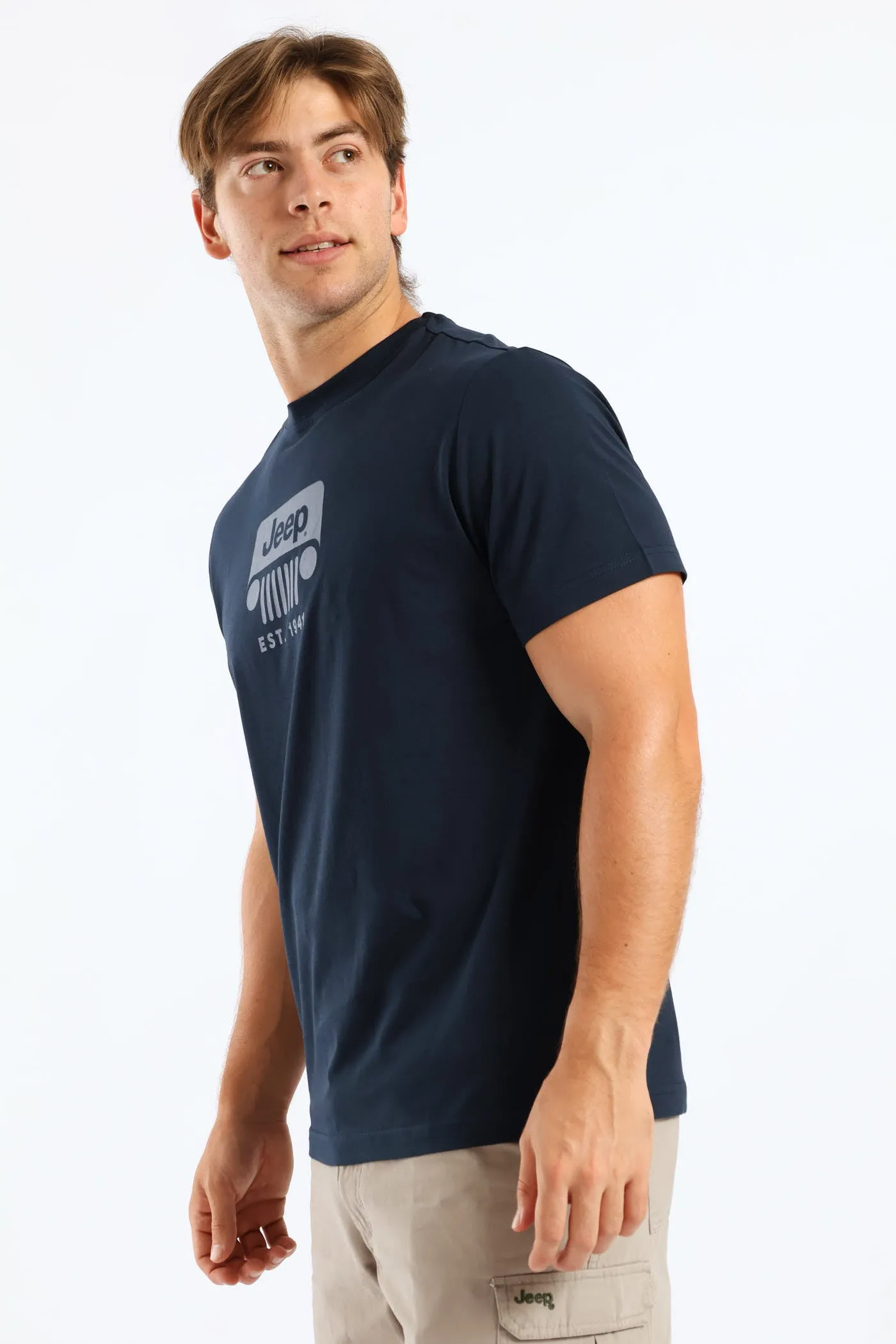 Essential V2 Organic Tee - Navy sold by Edgars product image thumbnail 3