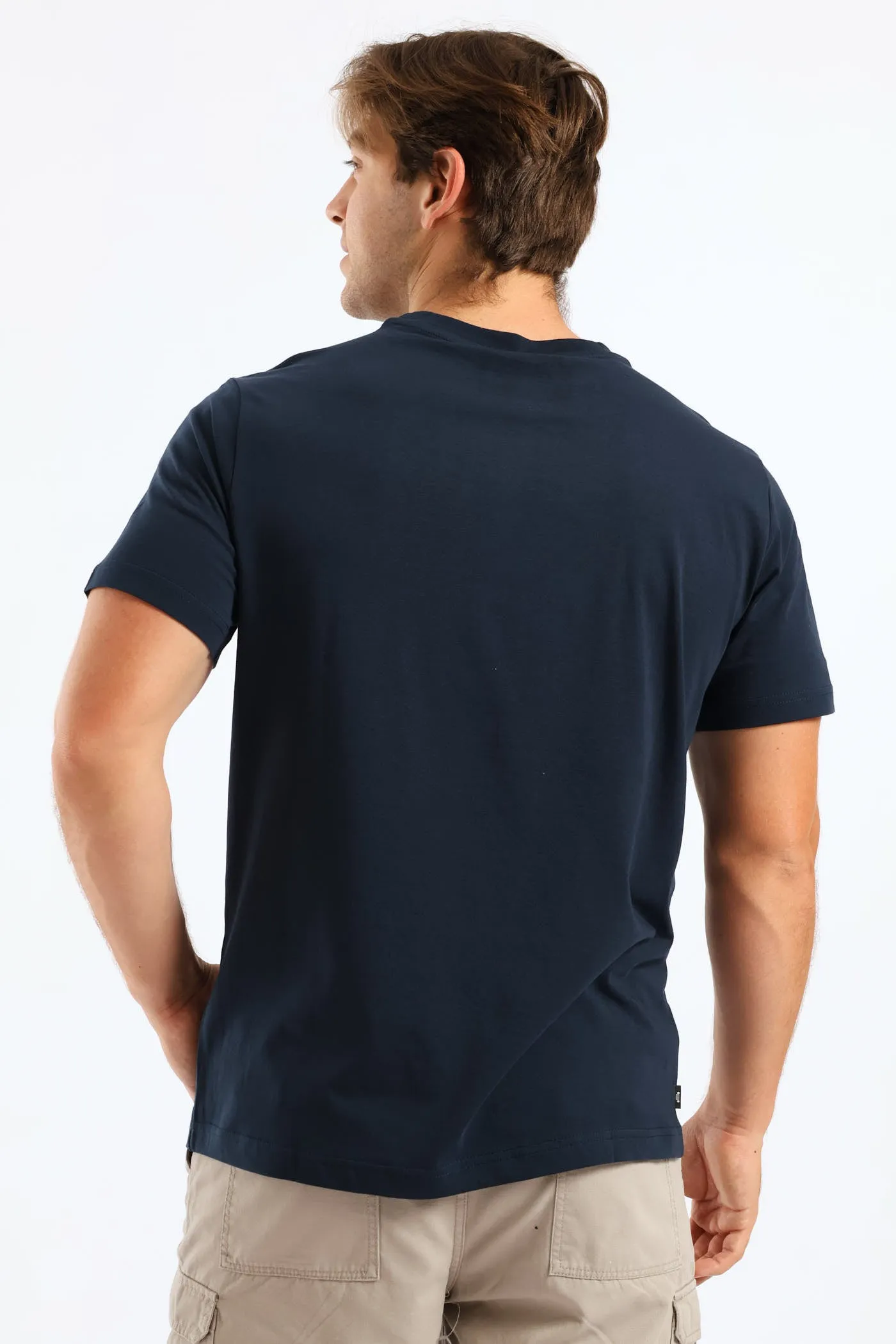 Essential V2 Organic Tee - Navy sold by Edgars product image thumbnail 4
